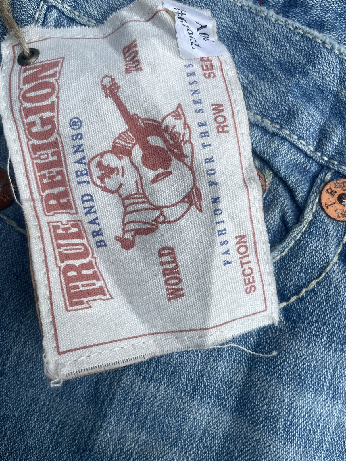 Designer × True Religion True Religion Joey Big T Distresed Denim Size 32" / US 10 / IT 46 - 13 Thumbnail