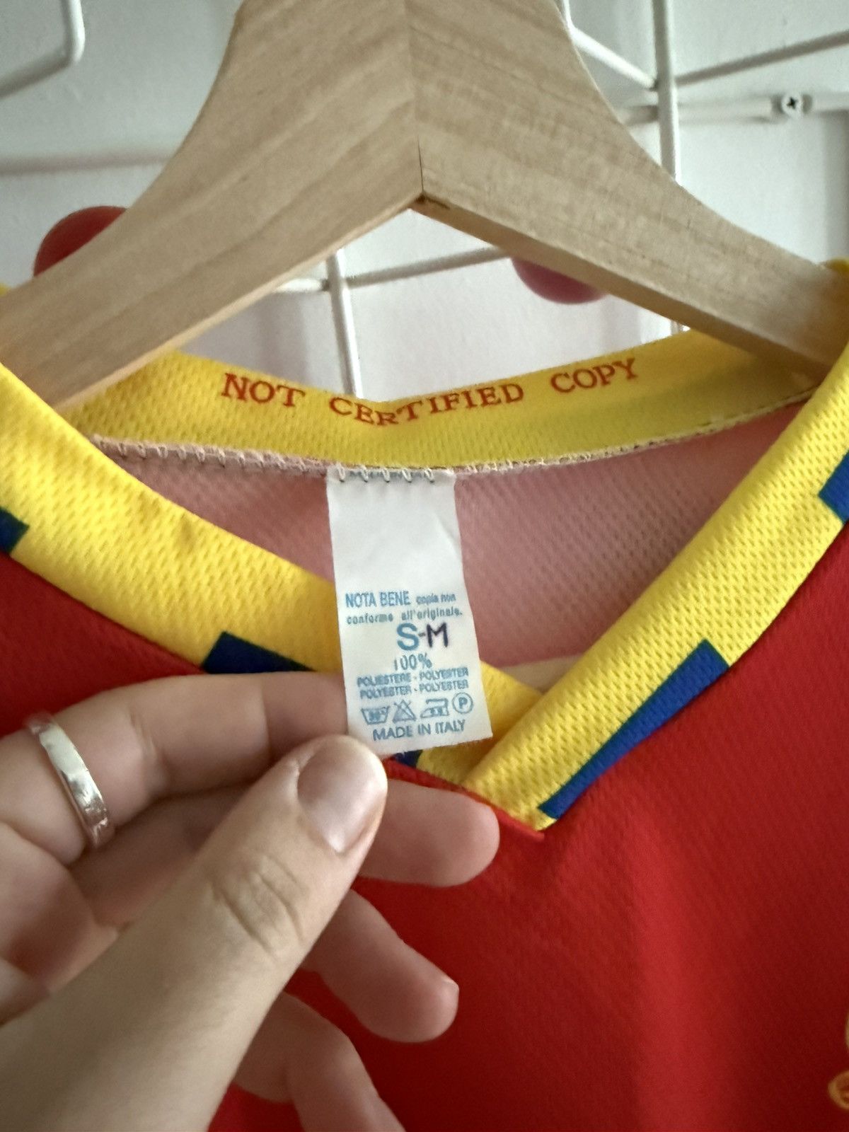 Vintage Fernando Torres Spain Jersey Made in Italy Size US S / EU 44-46 / 1 - 4 Thumbnail