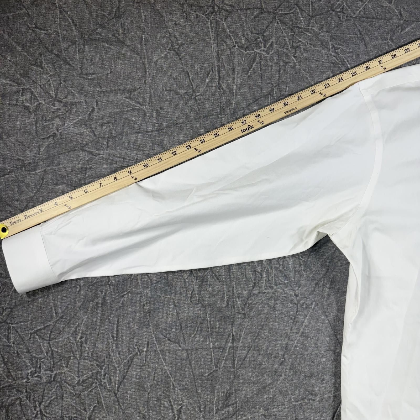 Brooks Brothers Brooks Brothers Shirt Men's 17 White Long Sleeve Button Down Size US L / EU 52-54 / 3 - 5 Thumbnail