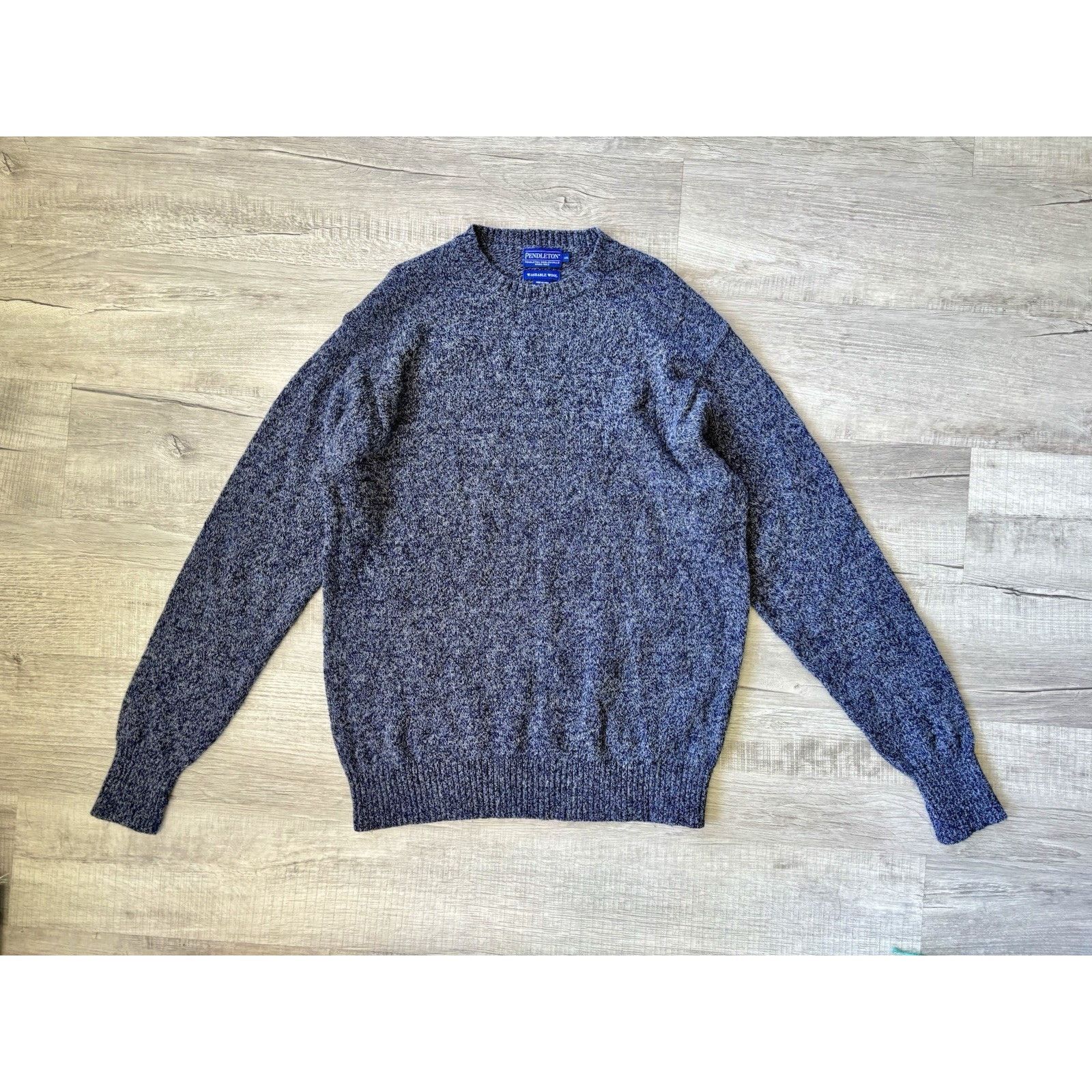 Pendleton Pendleton Sweater Mens XXL Blue Shetland Wool Sweater Size US XXL / EU 58 / 5 - 1 Thumbnail