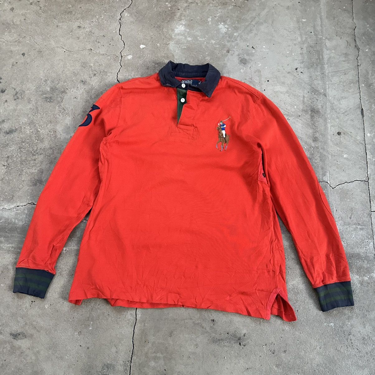 Ralph Lauren Ralph Lauren big pony vintage rugby long sleeve Size US M / EU 48-50 / 2 - 9 Thumbnail