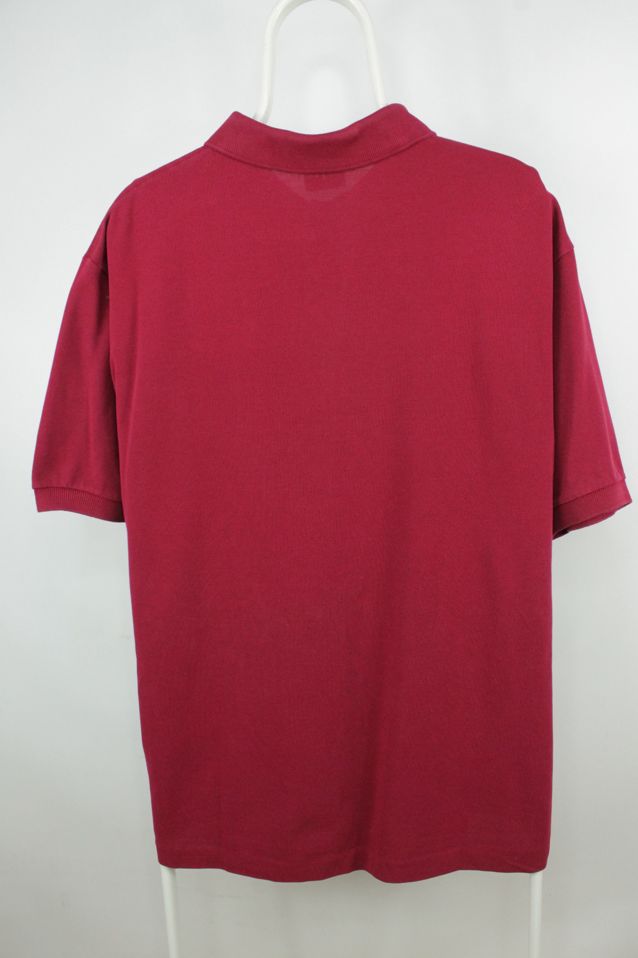 Lacoste × Vintage Vintage Lacoste Regular Fit Bordeux Polo Shirt Men's Size US XXL / EU 58 / 5 - 6 Thumbnail