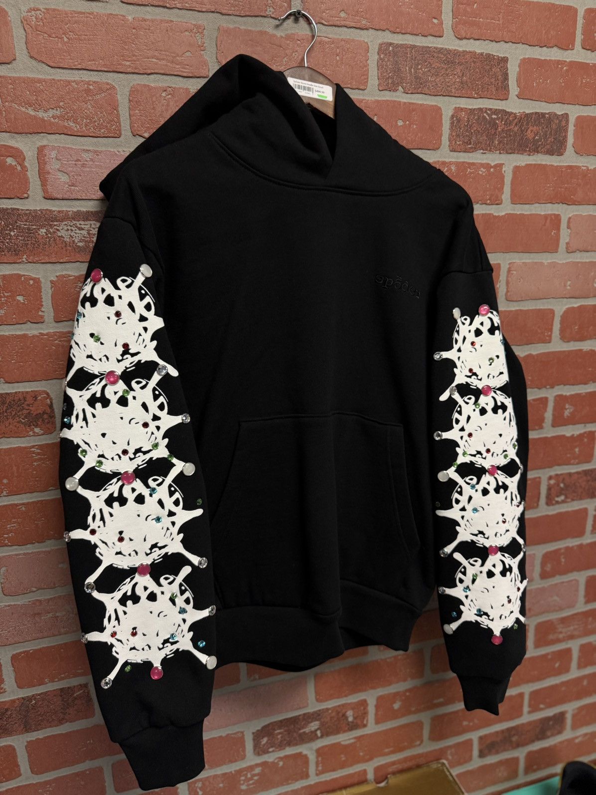 Sp5der Sp5der RineStone Gem Hoodie Size S RARE (NEW) Size US S / EU 44-46 / 1 - 2 Thumbnail