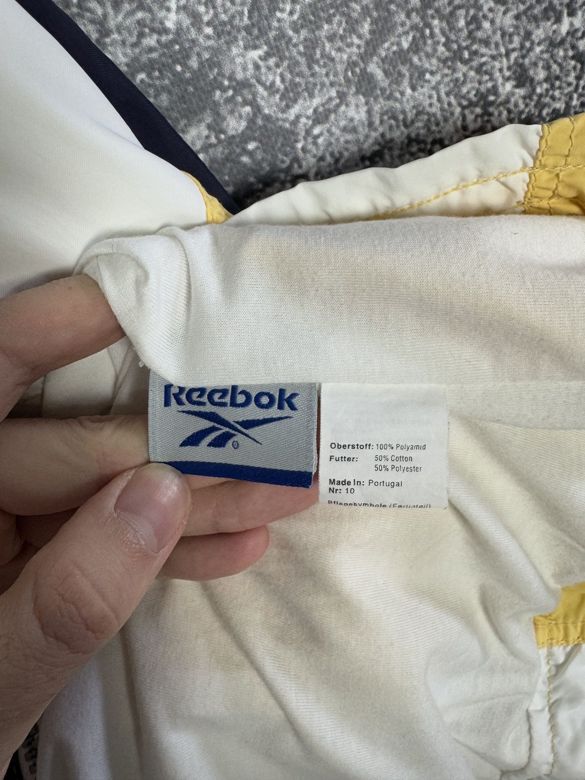Reebok Men’s Reebok Vintage Nylon Jacket 90s Retro Size M-L Size US L / EU 52-54 / 3 - 11 Thumbnail