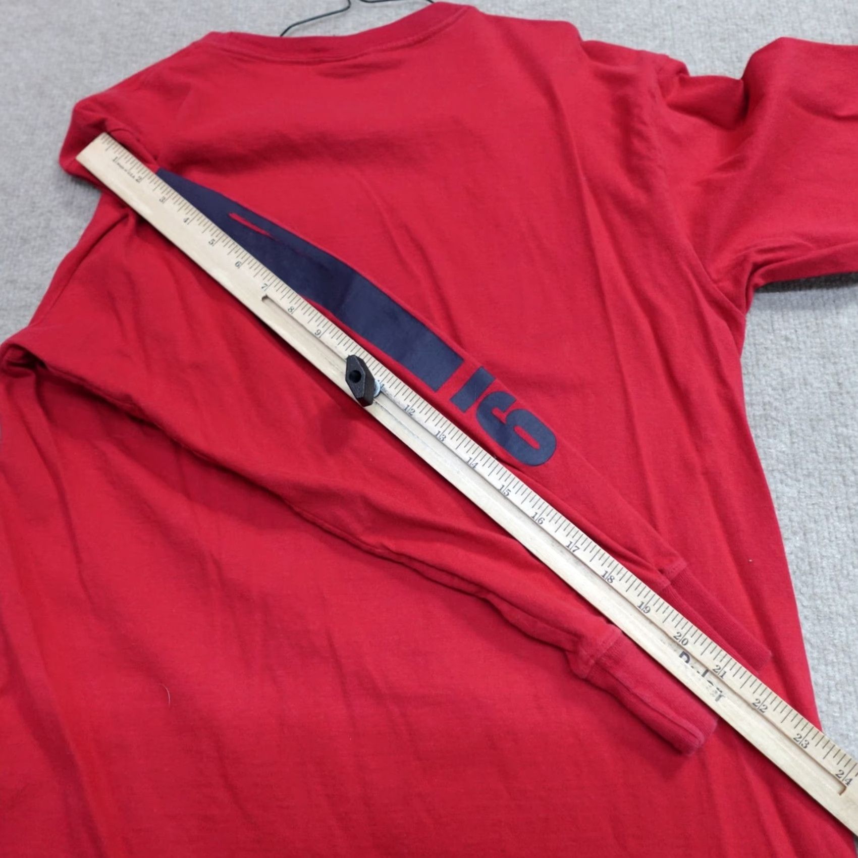Vintage VINTAGE Polo Sport Shirt Polo Sport Shirt Small Red Long Sleeve Men XS Size US S / EU 44-46 / 1 - 6 Thumbnail
