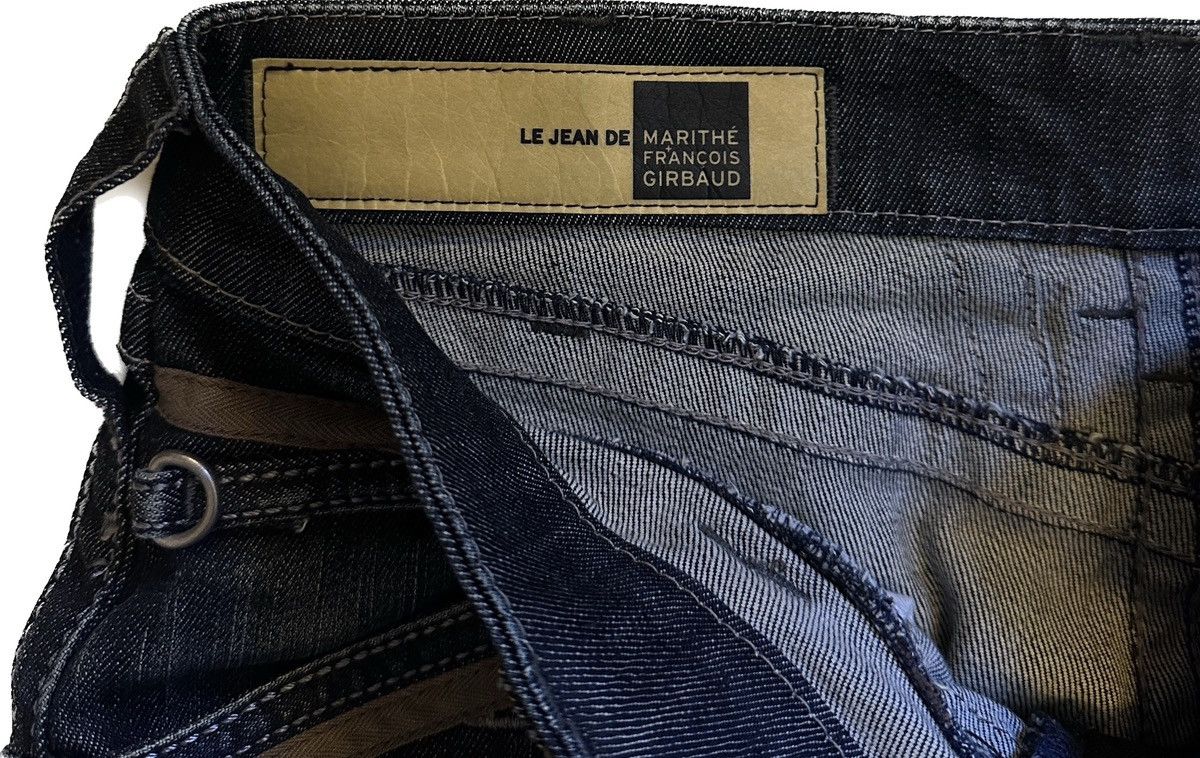 Marithe + Francois Girbaud Marithe + Francois Girbaud Dark Wash Jeans Size US 29 - 4 Thumbnail