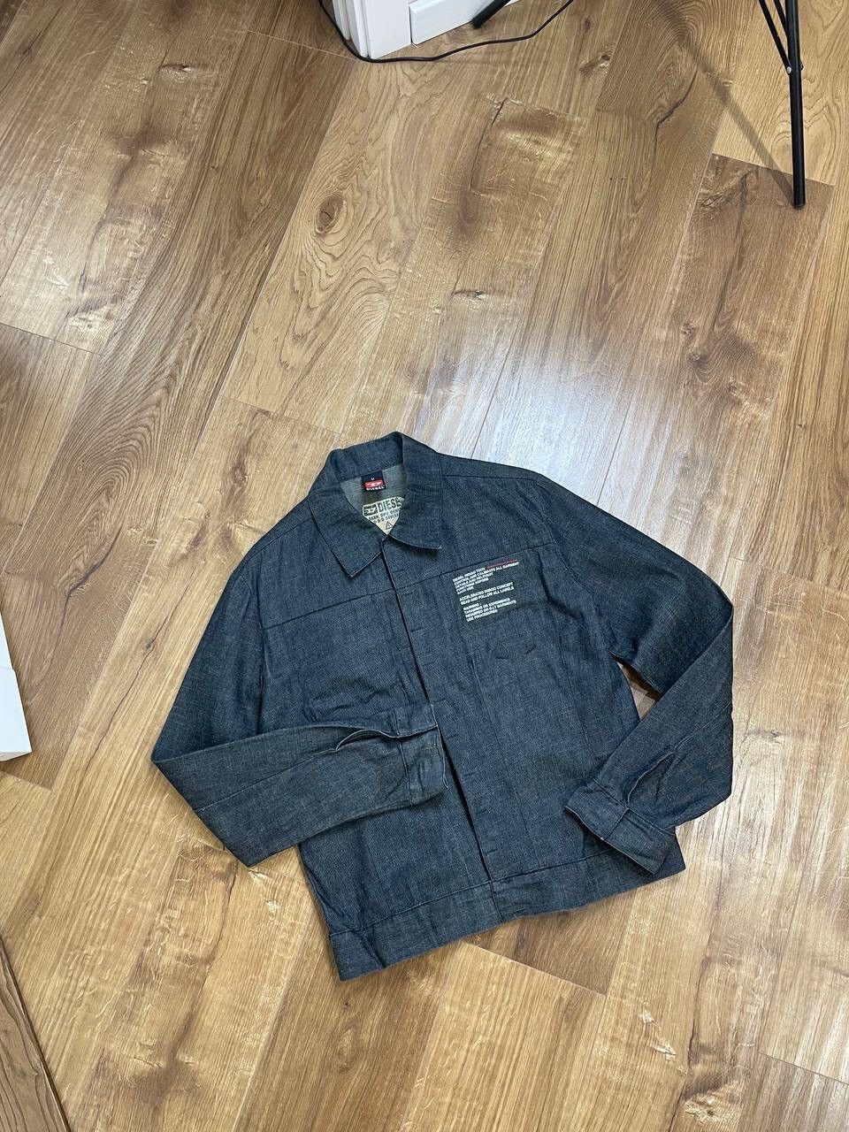Diesel × Japanese Brand × Vintage Vintage 90’s Y2K Style Diesel Garment Jeans Overshirt Jacket Size US M / EU 48-50 / 2 - 1 Thumbnail