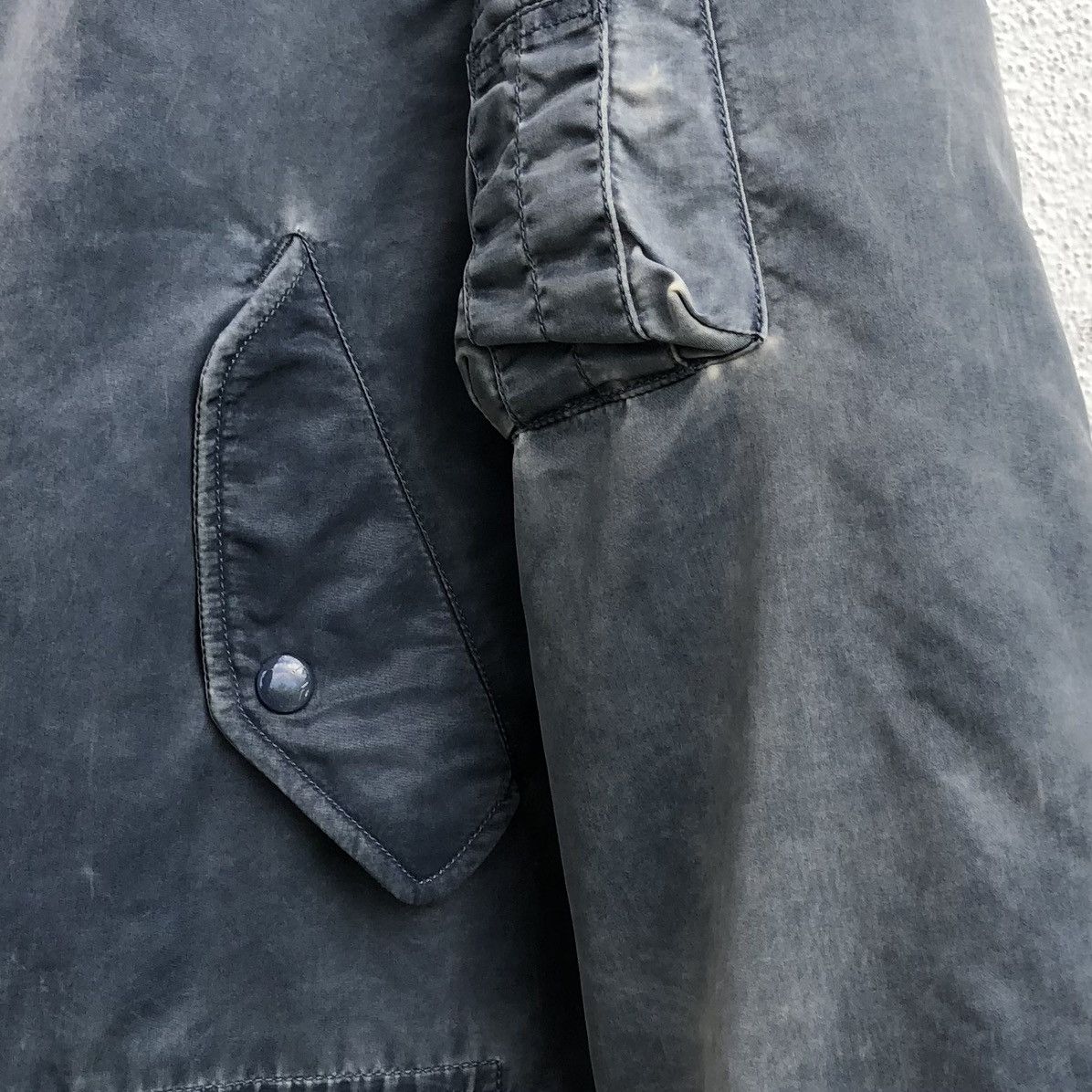 Vintage Vintage Air Force Sun Faded Intermedjate Ma-1 Parka Jacket Size US L / EU 52-54 / 3 - 11 Thumbnail