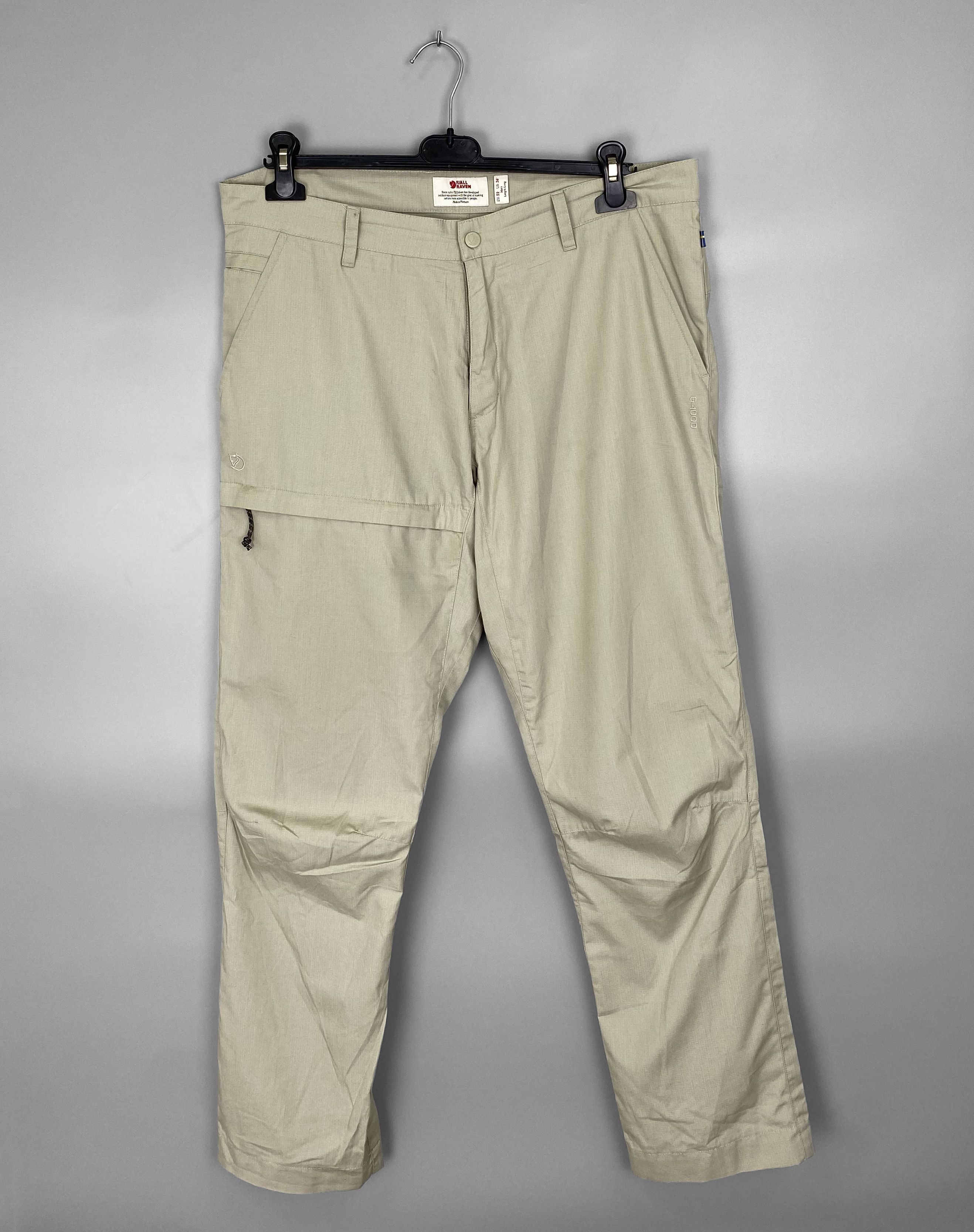 Fjallraven FJALLRAVEN G1000 Travellers Trousers Outdoor Cargo Pant Size US 36 / EU 52 - 1 Thumbnail