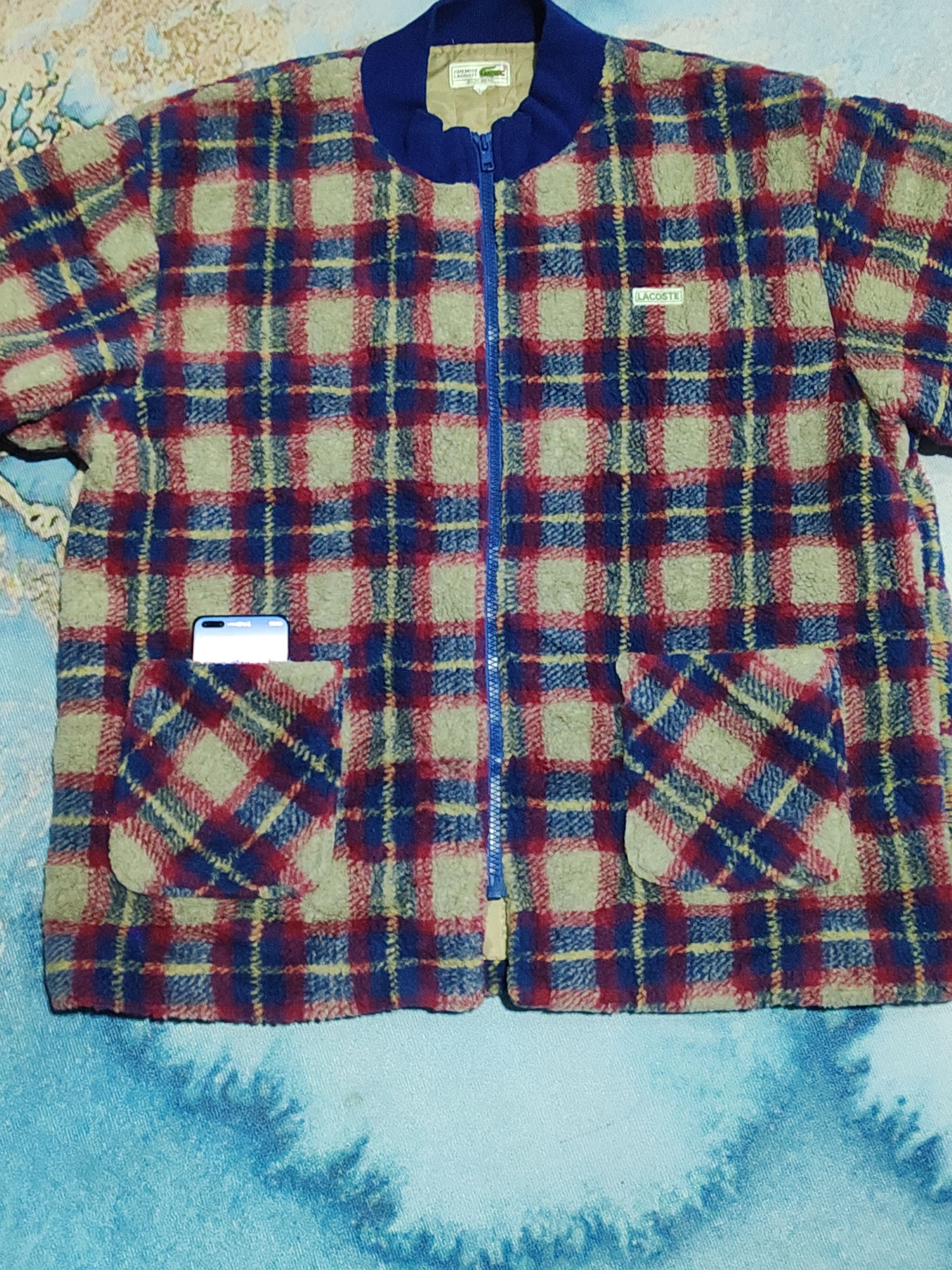 Lacoste Vintage chemise Lacoste Flannel jacket Size US L / EU 52-54 / 3 - 3 Thumbnail