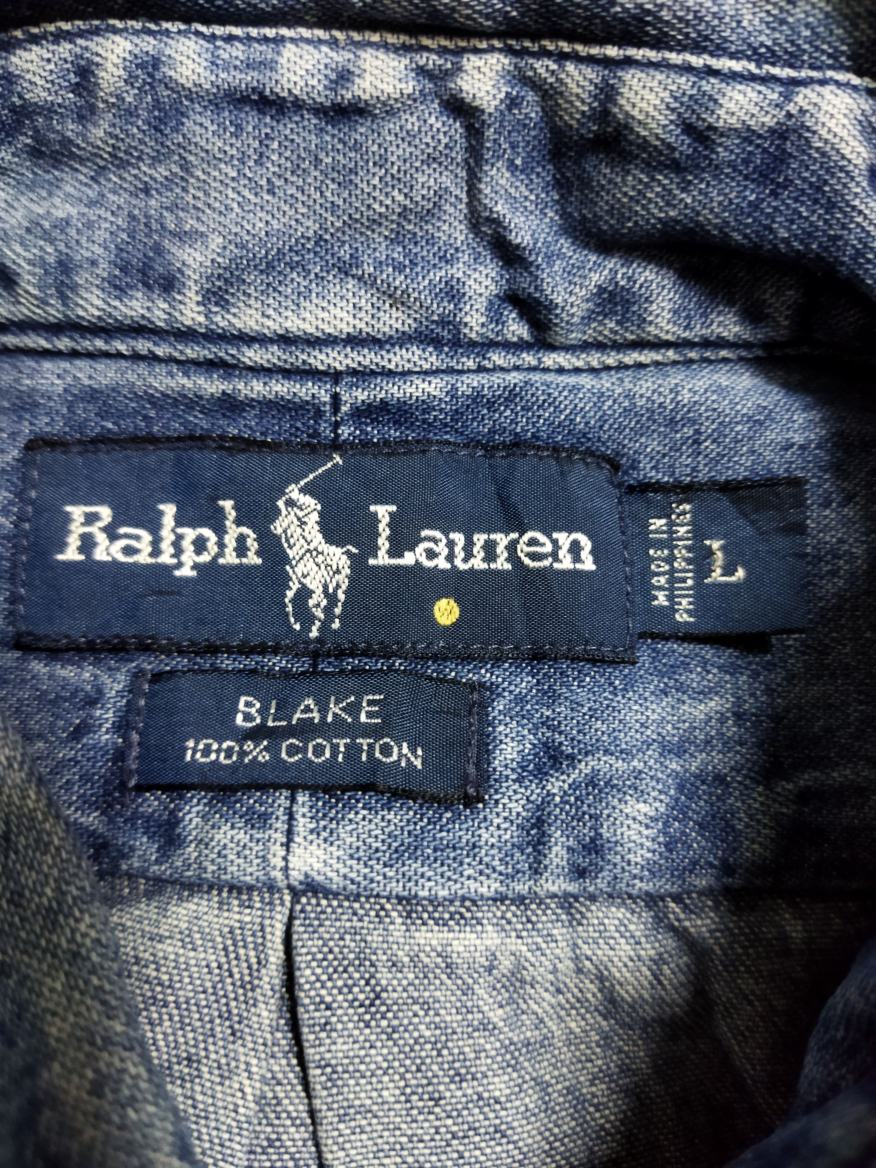 Polo Ralph Lauren Vintage Polo Ralph Lauren Shirt Size US XL / EU 56 / 4 - 3 Thumbnail