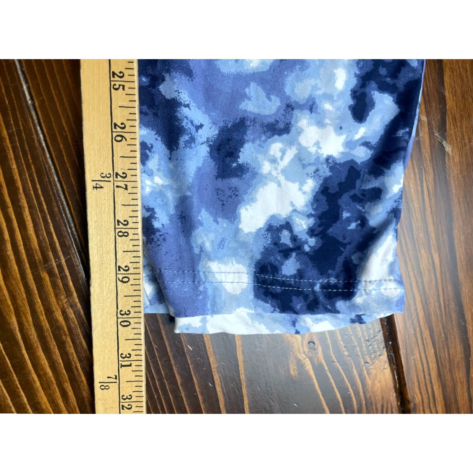 Vintage Bobbie Brooks Pants Woman Plus Size 1X Blue White Lounge Pants Size 40" / US 18 - 7 Thumbnail