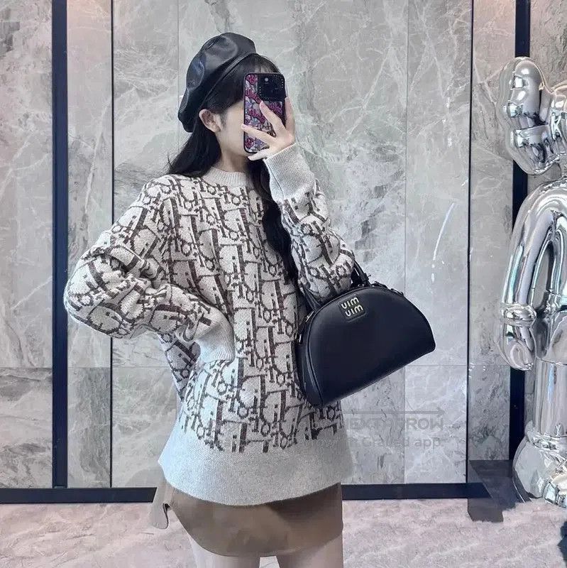 Dior Dior Color Block Wool Sweater for Women . Size XS / US 0-2 / IT 36-38 - 8 Thumbnail