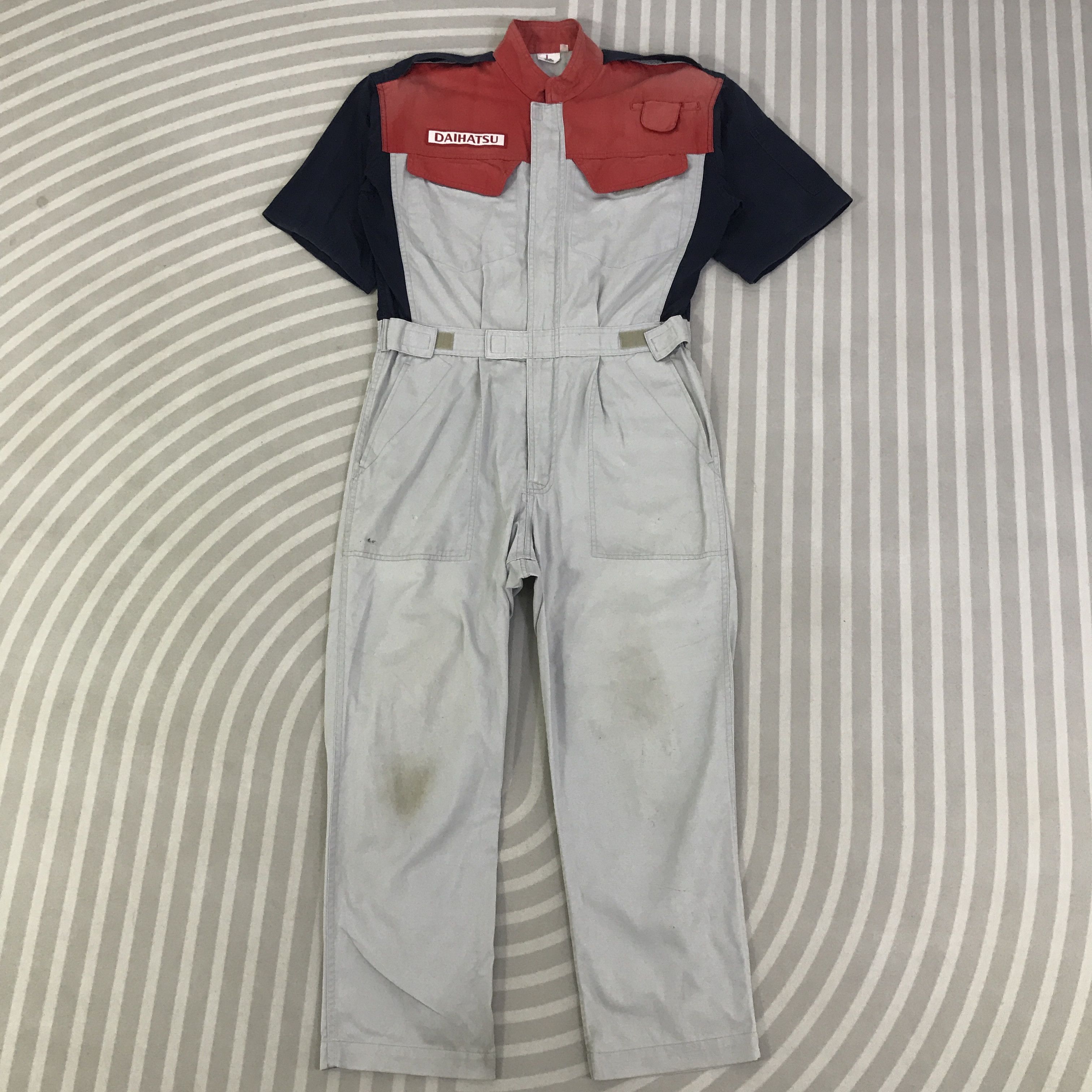 Japanese Brand Vintage Daihatsu Japan Coverall Jacket K122B13 Size US L / EU 52-54 / 3 - 4 Thumbnail