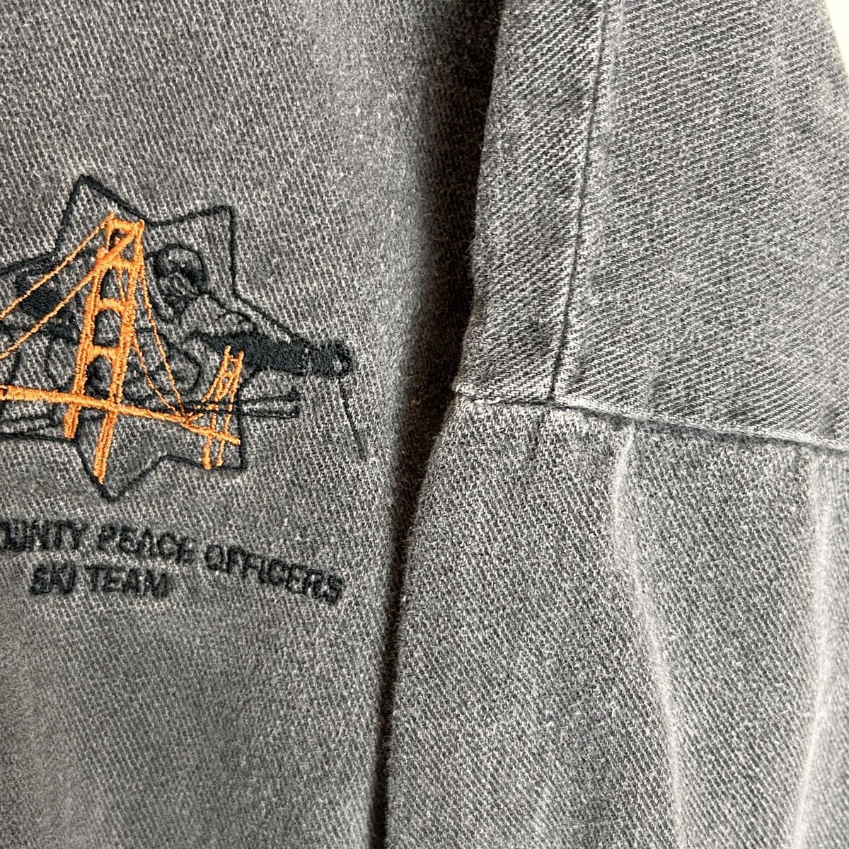 Vintage Vintage 90s Canvas Fleece Hoodie Subaru Ski Marin County SF Size US XL / EU 56 / 4 - 8 Thumbnail