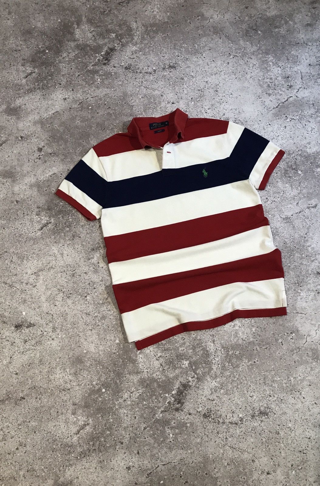 Polo Ralph Lauren × Ralph Lauren × Vintage Vintage Y2K T-Shirt Polo Ralph Lauren Embroiled Logo M Size US M / EU 48-50 / 2 - 4 Thumbnail