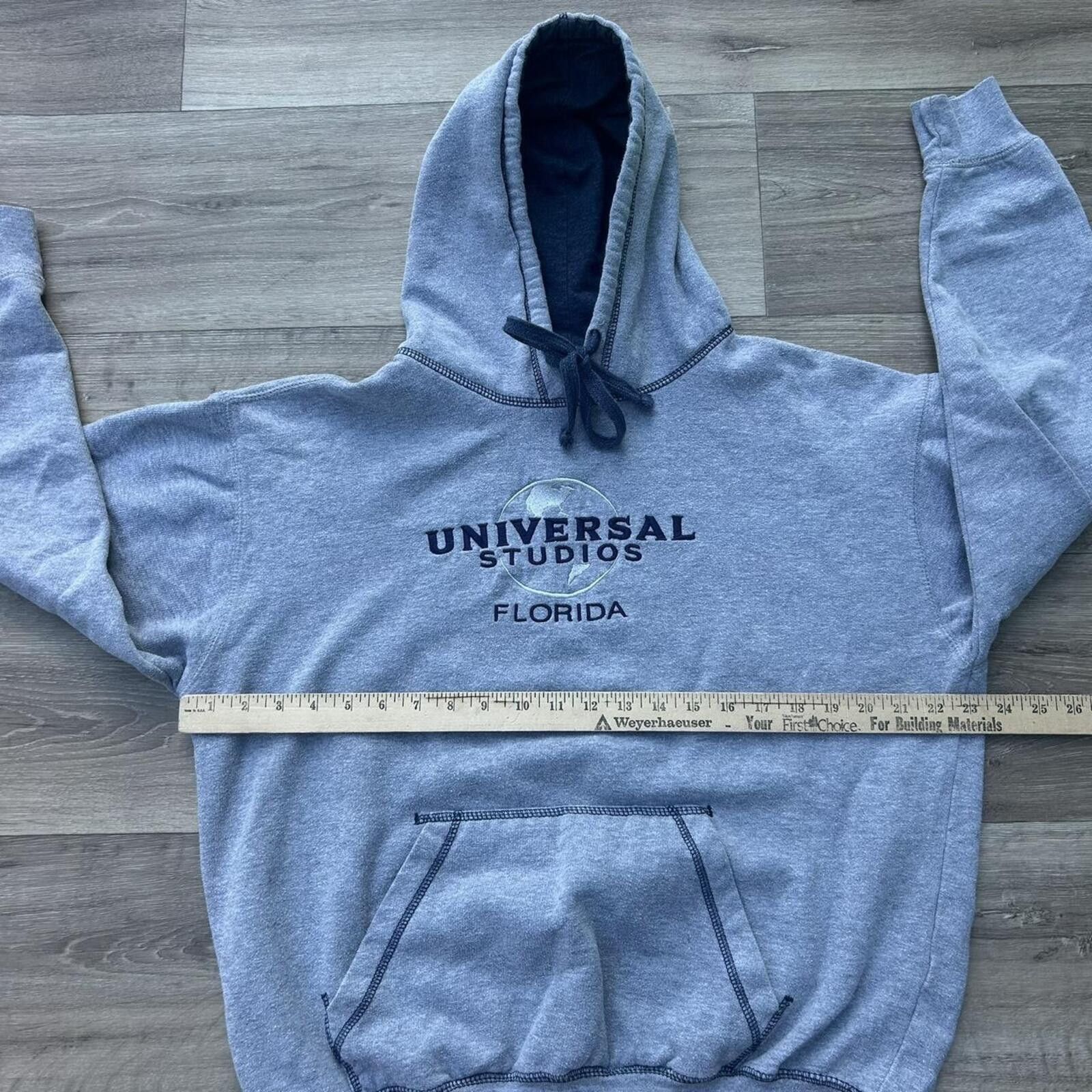 Other Vintage y2k Universal Studios Florida Grey Hoodie size M Size US M / EU 48-50 / 2 - 6 Thumbnail