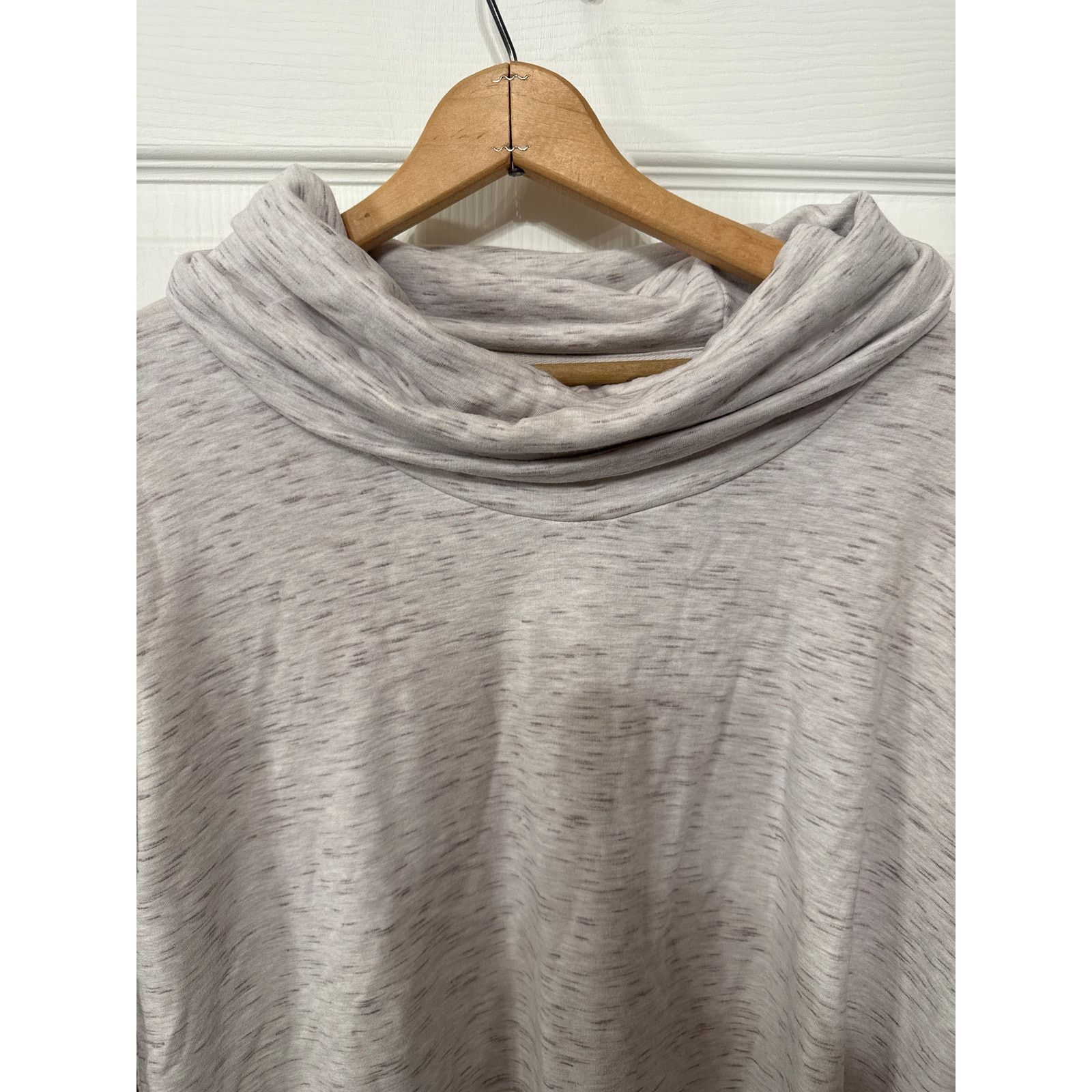 Lou & Grey Lou & Grey Signature Soft Cowl Neck Gray Pullover Tunic,M Size M / US 6-8 / IT 42-44 - 3 Thumbnail