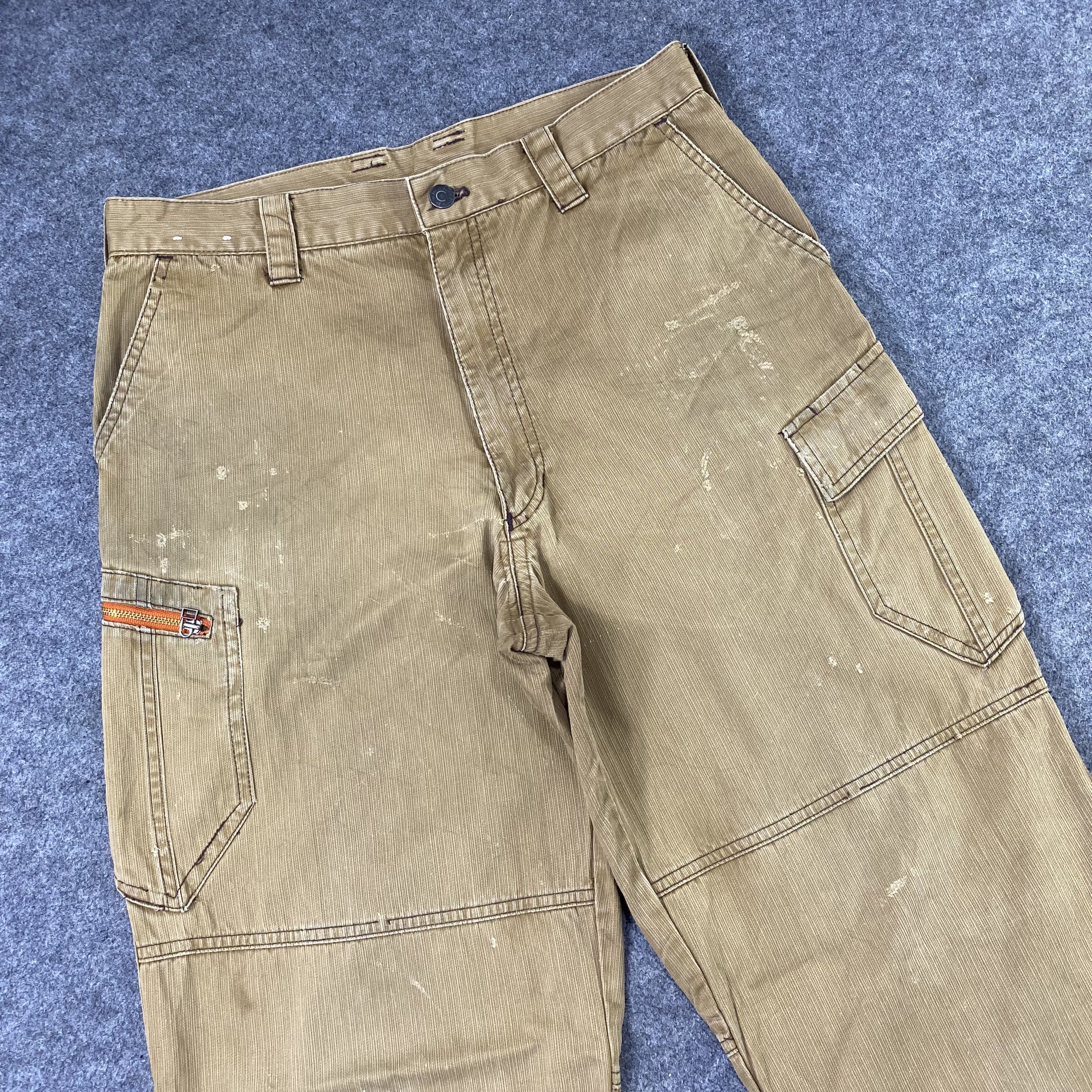 Japanese Brand Japanese Brand cargo pants - C034 Size US 31 - 4 Thumbnail