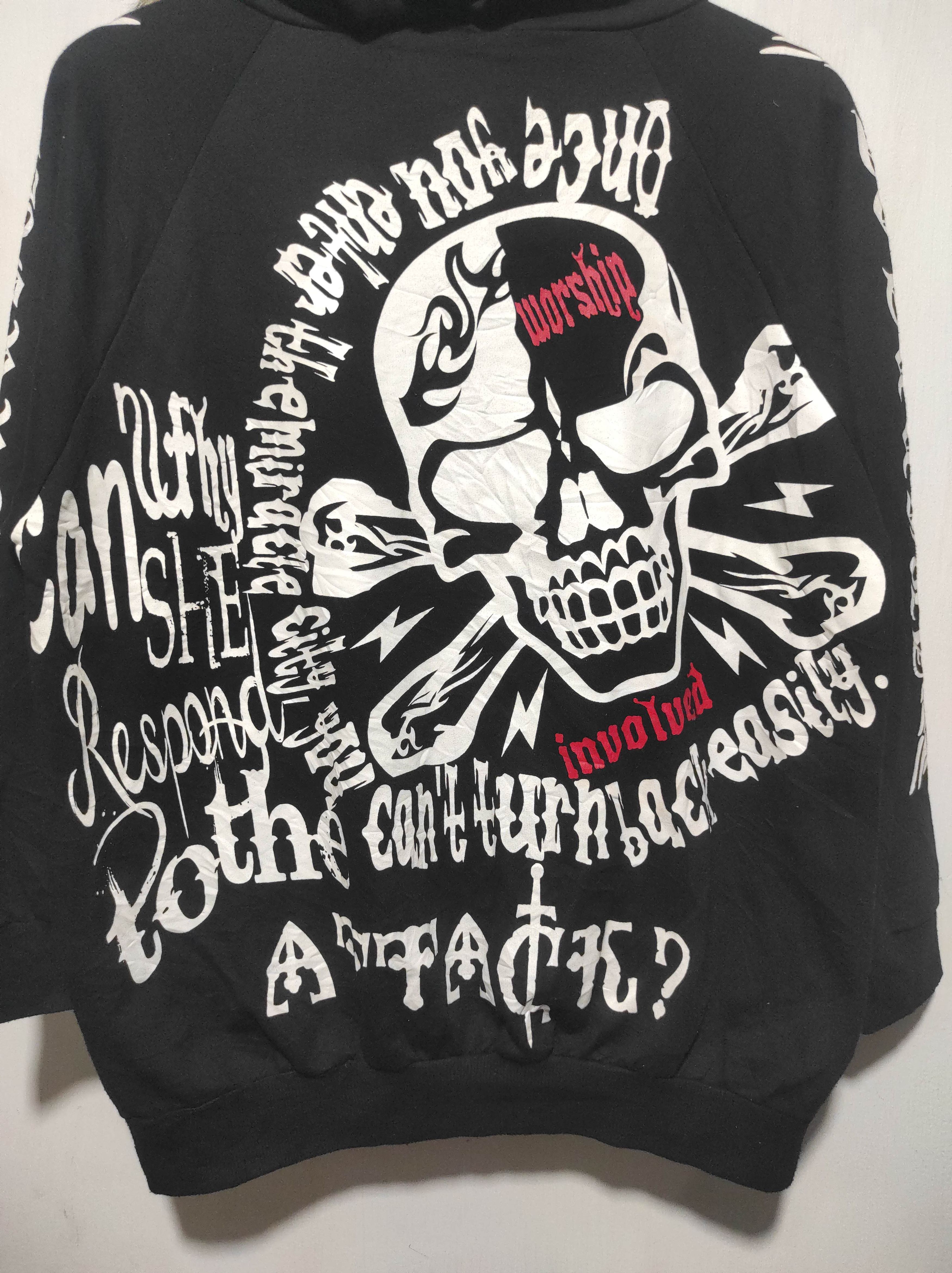 14th Addiction Dig Deep Skull Fur Hoodie IfSixWasNine LGB style Size US M / EU 48-50 / 2 - 15 Thumbnail