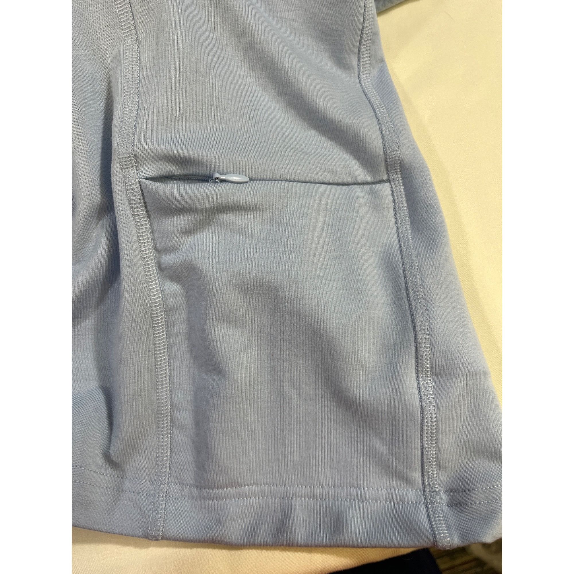 Lands' End Lands End Mens Light blue Quarter Zip Pullover Size M SKU 70 Size US M / EU 48-50 / 2 - 8 Thumbnail