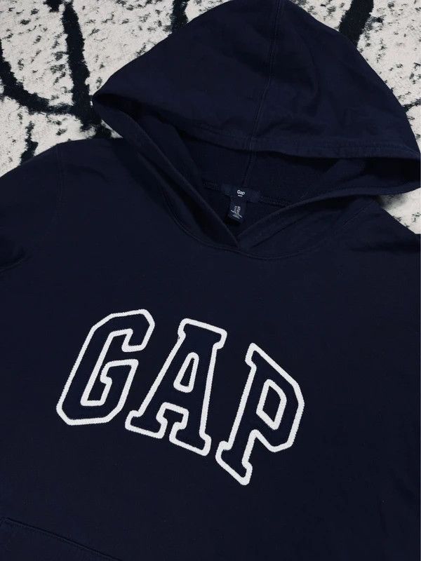 Gap Gap Navy Logo Hoodie XL Size XL / US 12-14 / IT 48-50 - 3 Thumbnail
