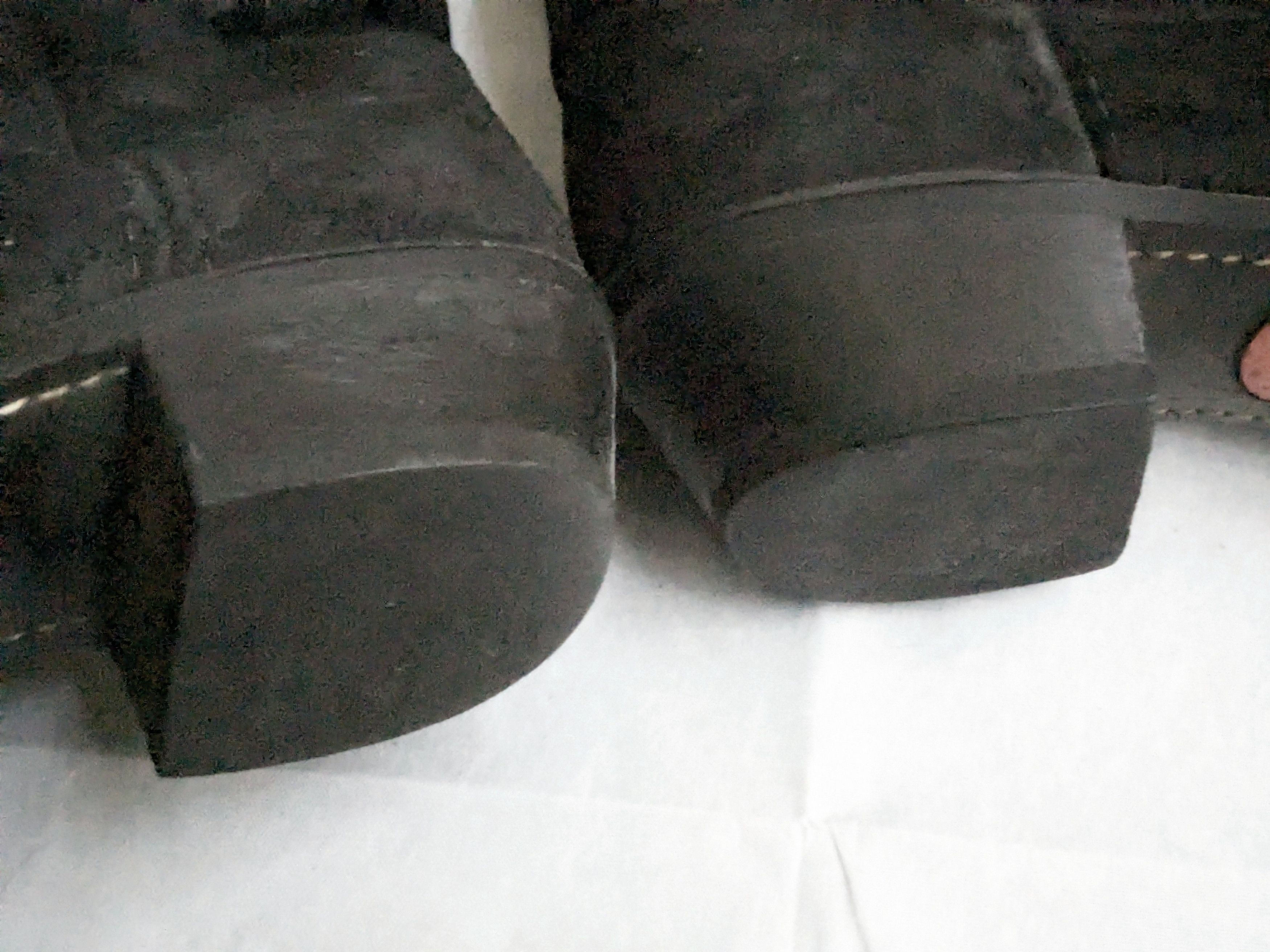 Genuine Leather Vintage Cowboy Boots Black Leather 10 W Wide USA Size US 10 / EU 43 - 6 Thumbnail