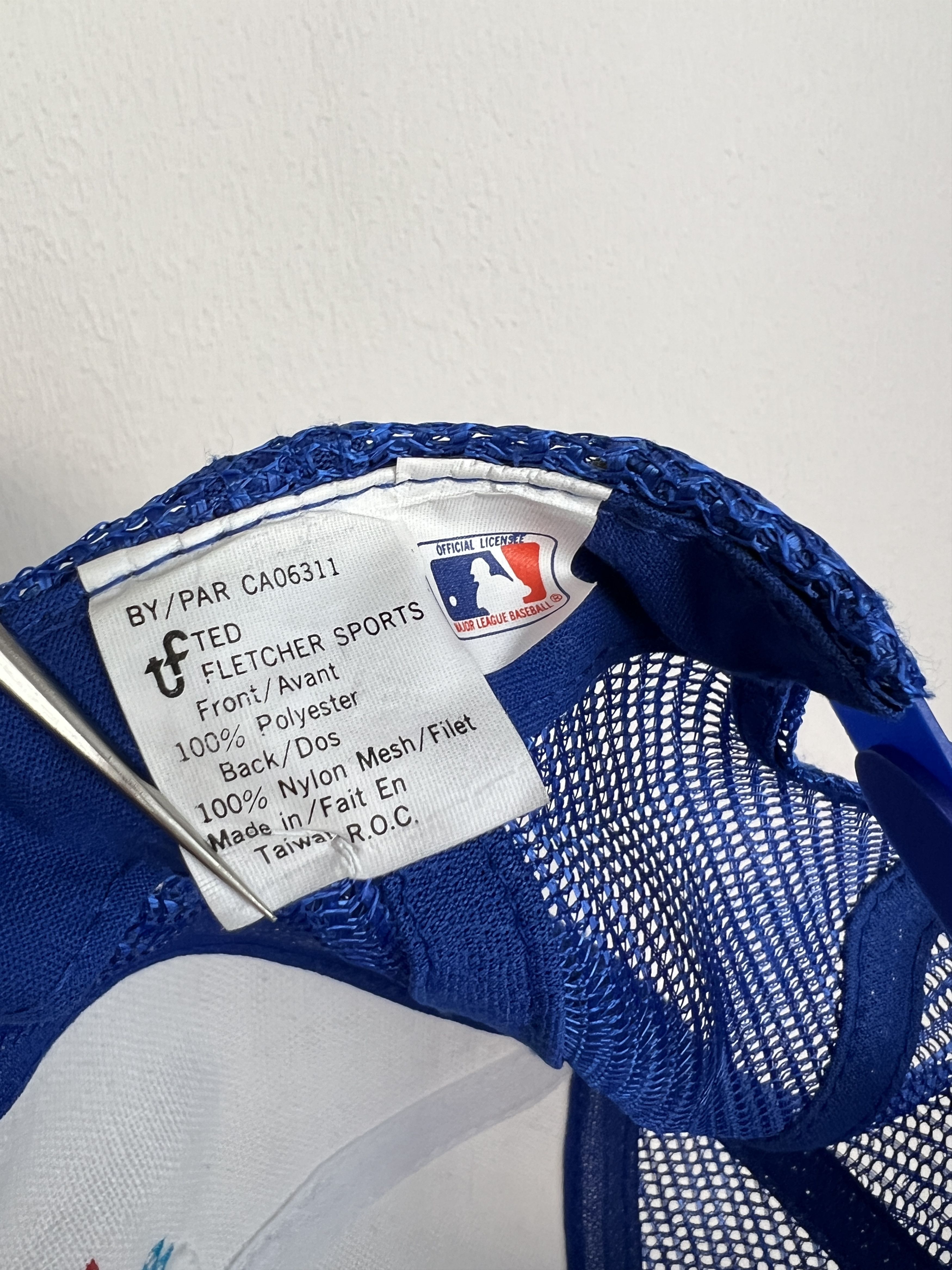 Vintage Vintage 90's Toronto Blue Jays Snapback Hat Cap MLB Rare Size ONE SIZE - 8 Thumbnail