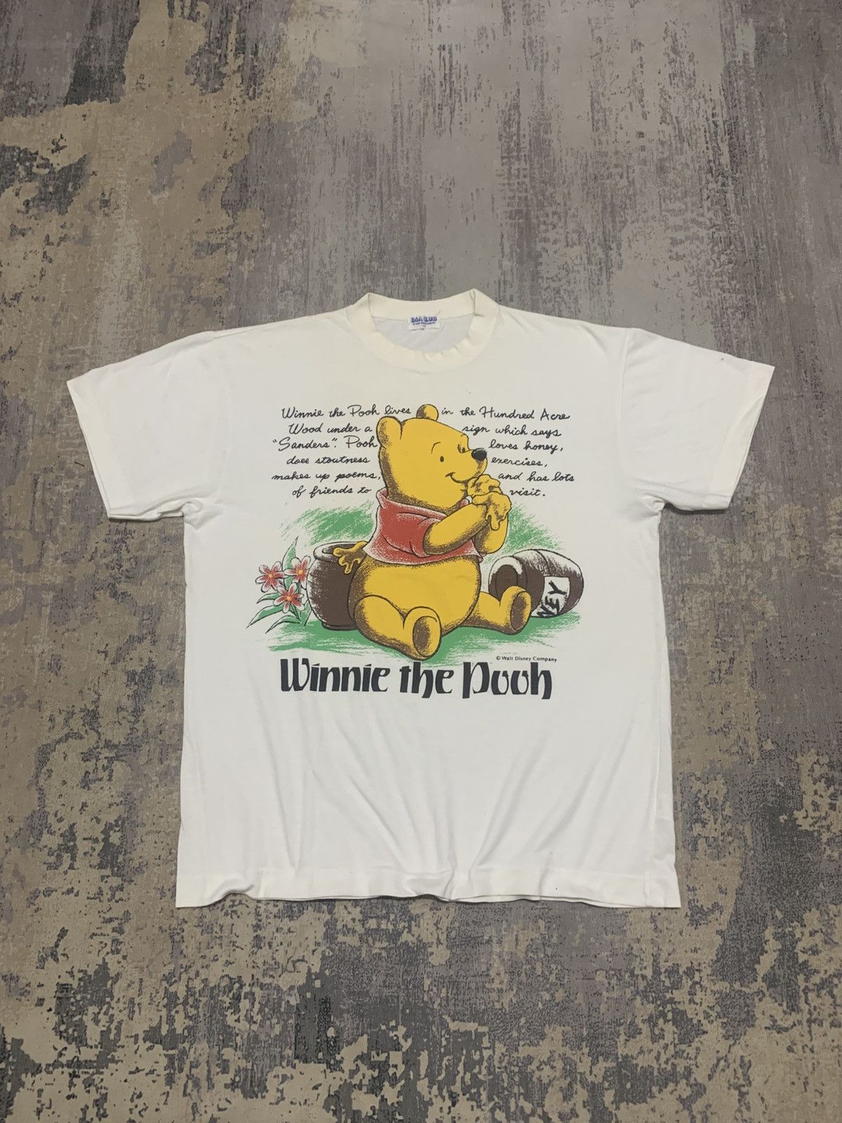 Disney Vintage 90s Winnie The Pooh Dia Club Shirt Size US M / EU 48-50 / 2 - 1 Thumbnail