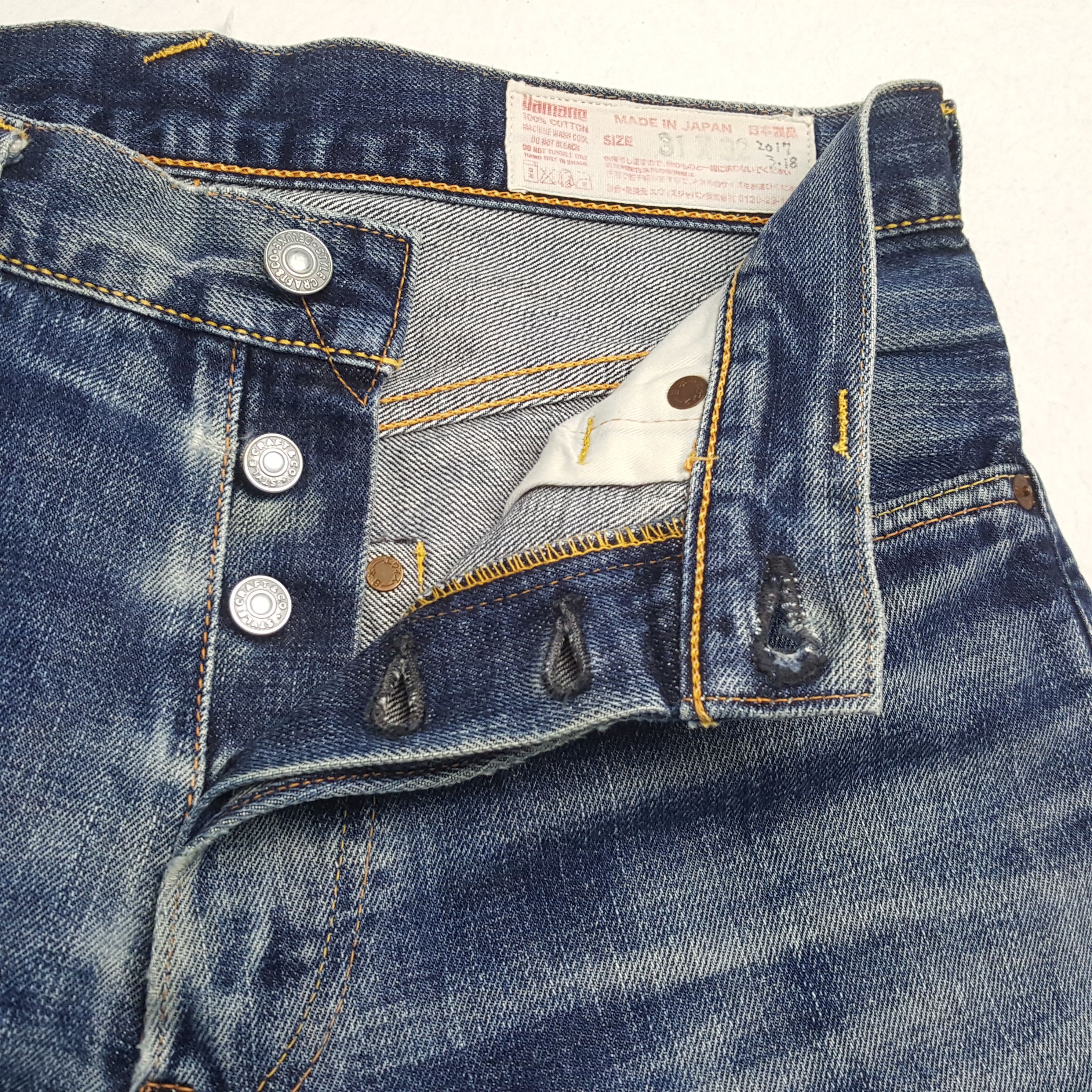 Japanese Brand × Vintage Yamane EVISU Japanese Brand Streetwear Custom Daicock Jeans Size US 29 - 13 Thumbnail