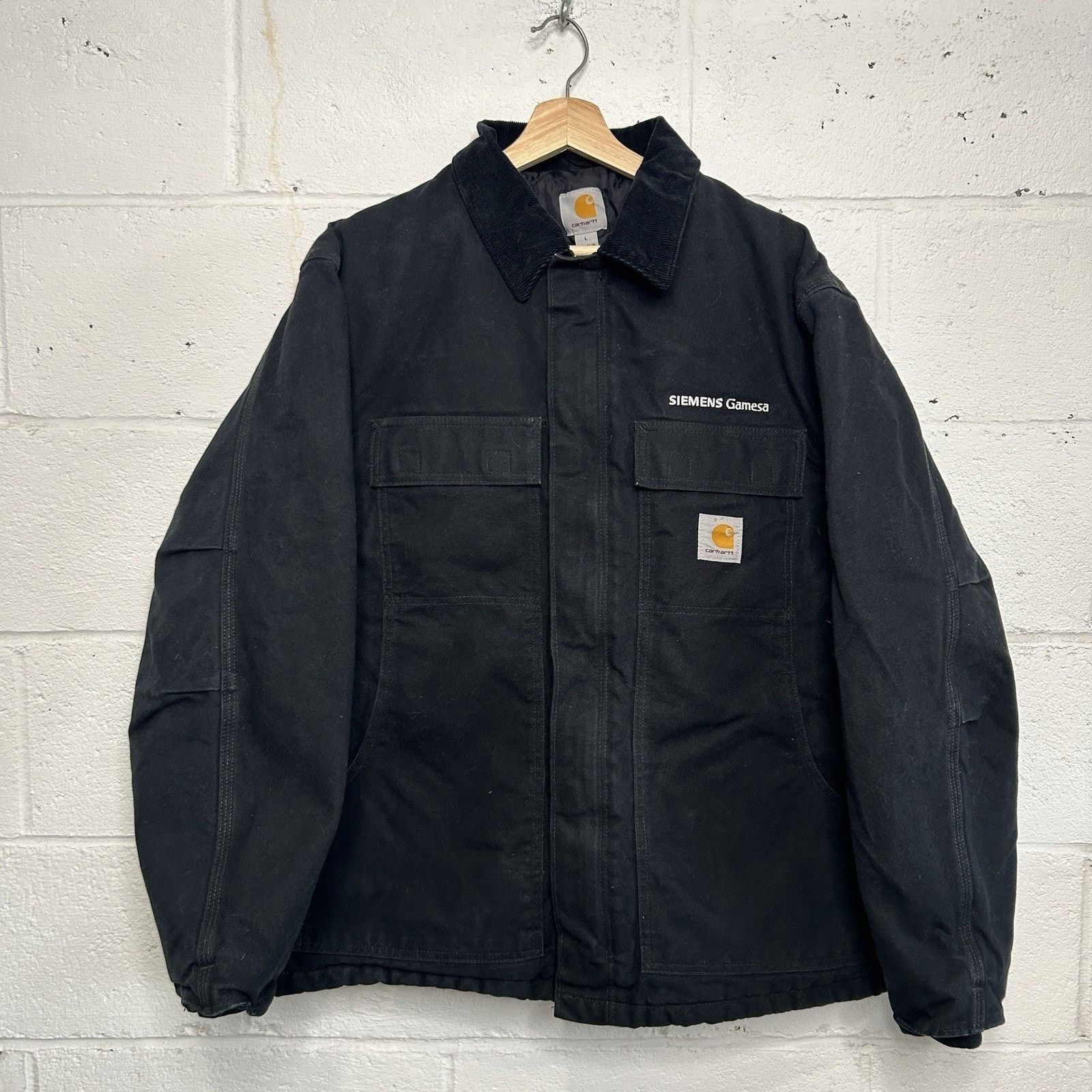 Carhartt VTG Carhartt CQ185 Black Duck Arctic Quilt Lined Coat