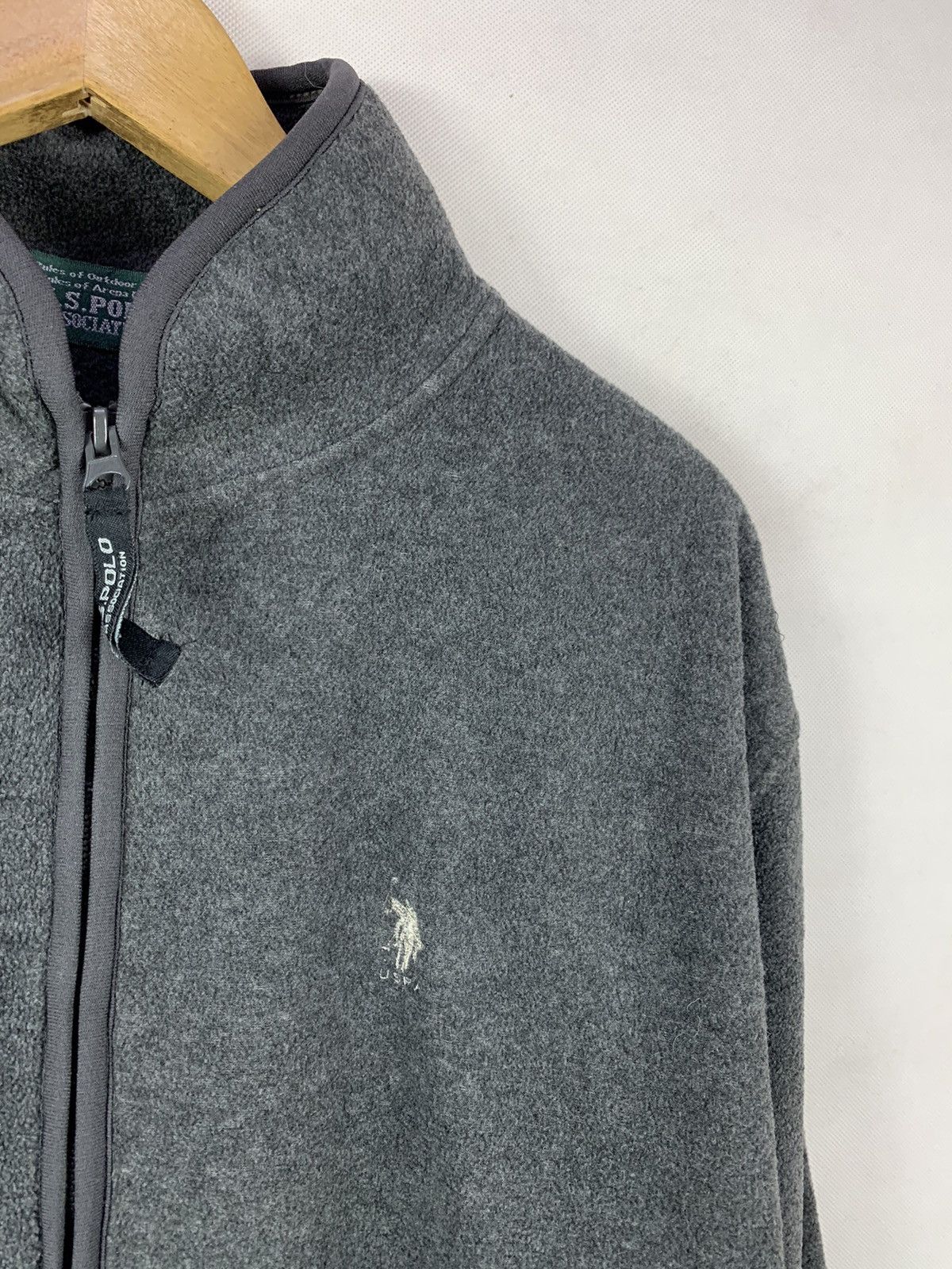 U.S. Polo Assn. Steals! US Polo Assn. Fleece Zipper Jacket Sweater Size US L / EU 52-54 / 3 - 2 Thumbnail