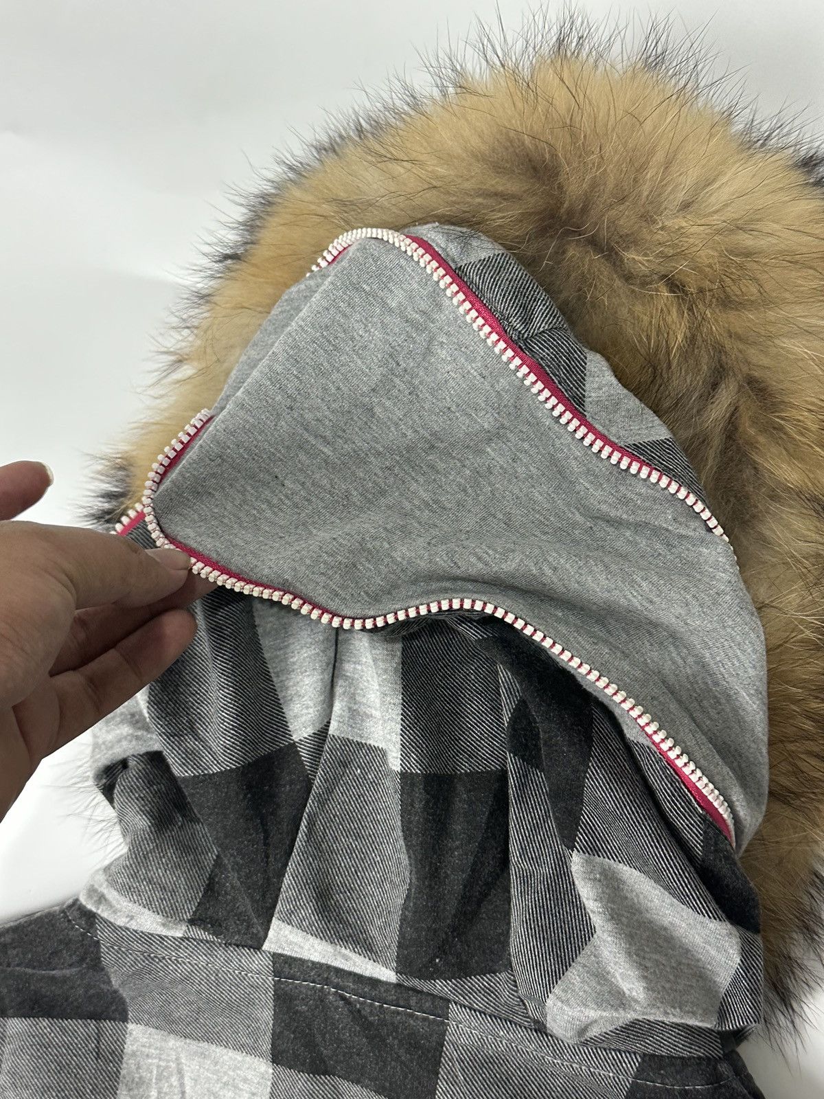 If Six Was Nine × Japanese Brand × Le Grande Bleu (L.G.B.) Lock Heaven Fur Zip Hoodie Size US L / EU 52-54 / 3 - 8 Thumbnail