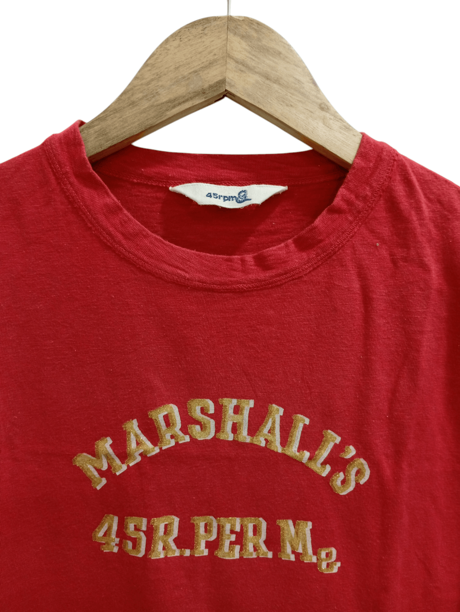 45rpm × Japanese Brand × Vintage 🔥🔥Vintage Style 45RPM Marshall's T-Shirt Size US M / EU 48-50 / 2 - 16 Thumbnail