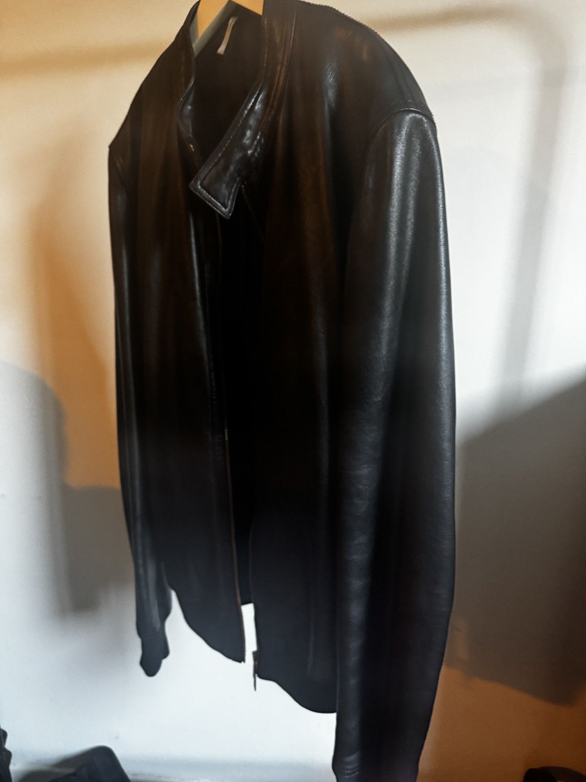 Dior Dior Homme Leather Jacket Size US L / EU 52-54 / 3 - 2 Thumbnail