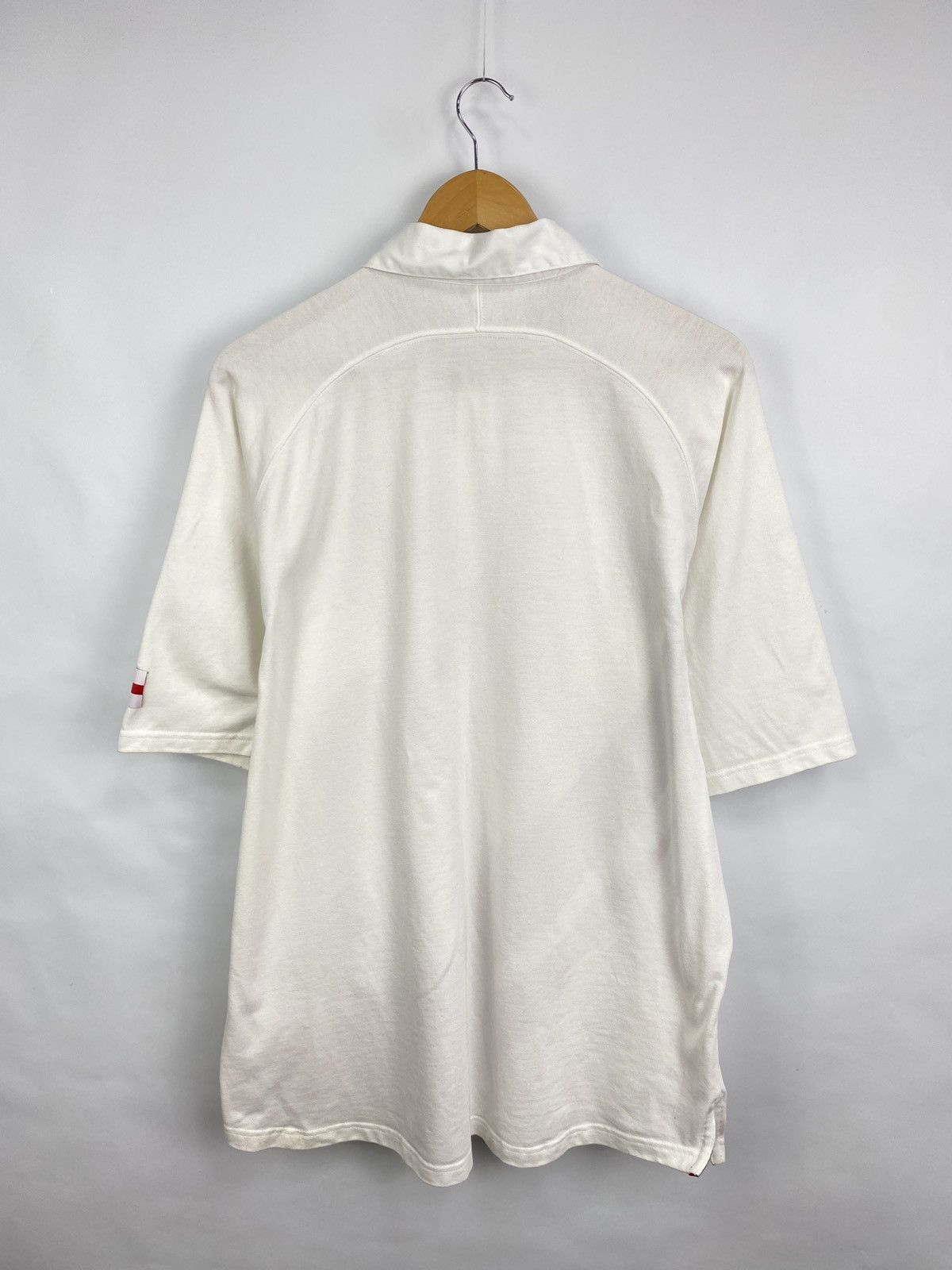 Nike 🏴󠁧󠁢󠁥󠁮󠁧󠁿 Vintage Y2K Nike Rugby England Polo T-Shirt Rare Retro Size US XXL / EU 58 / 5 - 8 Thumbnail