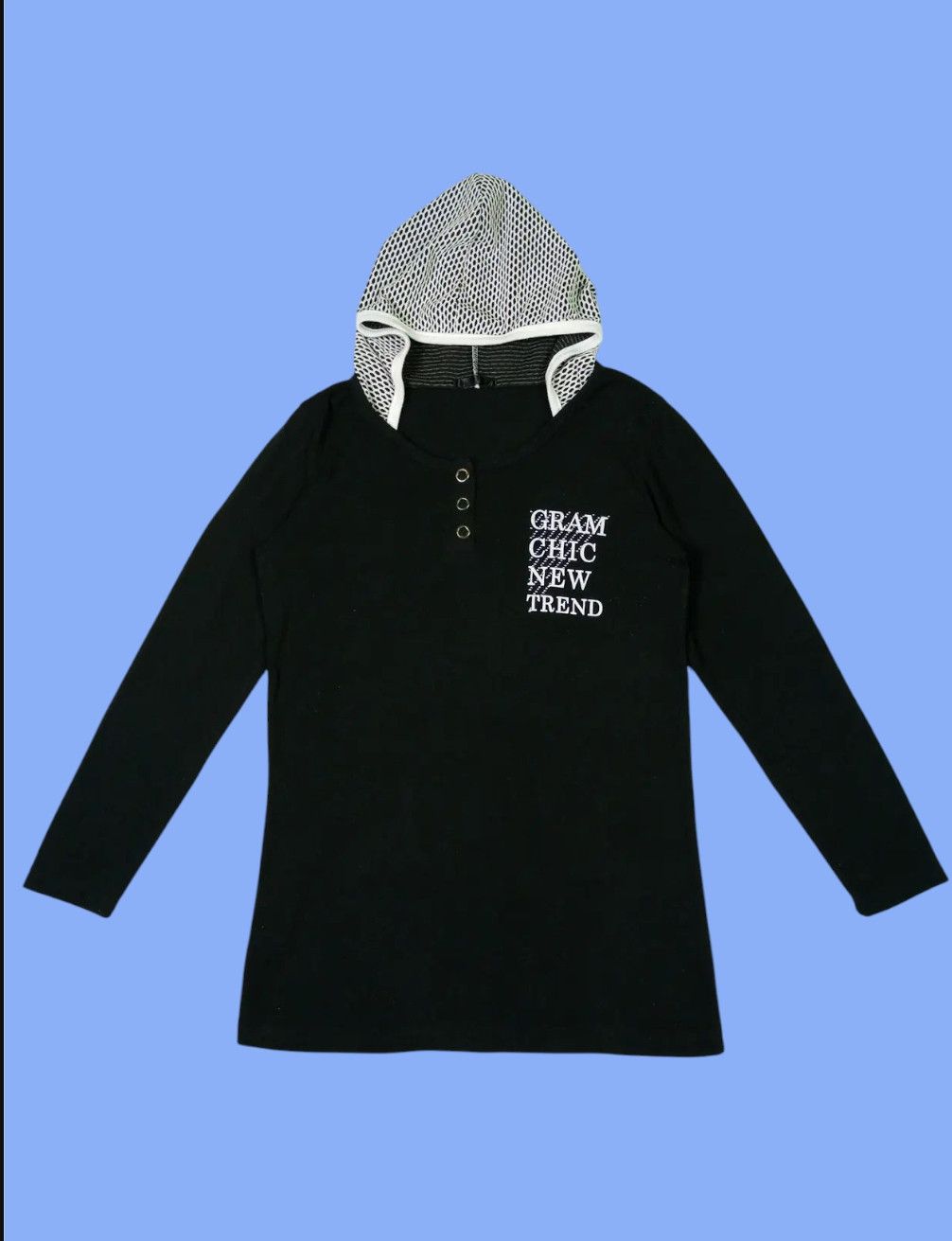 If Six Was Nine × Japanese Brand × Other UNKNOWN Long Sleeve white Net Hoodie JPN Style Size US S / EU 44-46 / 1 - 1 Thumbnail