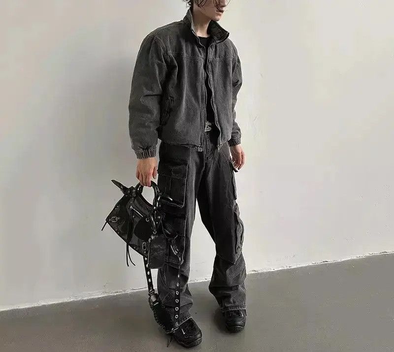 Japanese Brand Multi pocket utility grunge cargo pants y2k Size US 30 / EU 46 - 3 Thumbnail