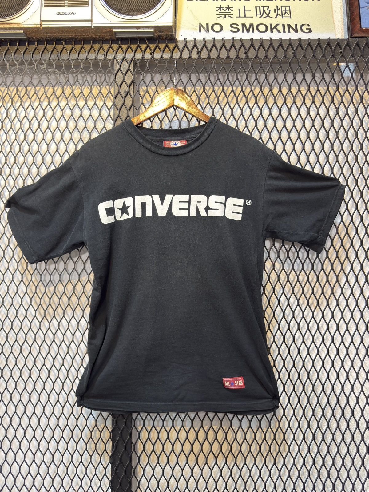 Converse 🔥RARE VINTAGE CONVERSE BIG LOGO T-SHIRT 🔥 Size US M / EU 48-50 / 2 - 1 Thumbnail