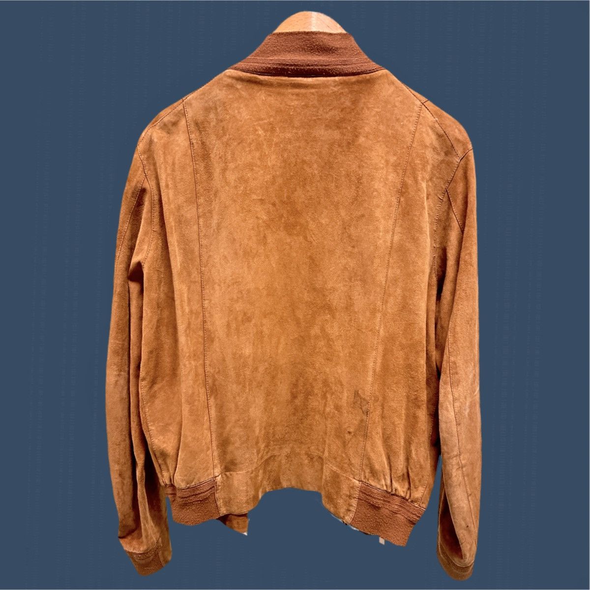 Grifoni Grifoni Men’s Suede Jacket | Size 52 (L/XL) | Made in Italy Size US L / EU 52-54 / 3 - 7 Thumbnail