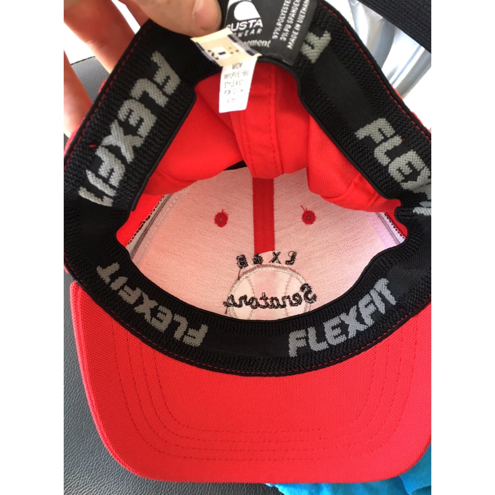 Augusta Sportswear Augusta Sportswear Baseball Cap Hat Red LX & G Senators NWT Flex-fit S-M Mens Size ONE SIZE - 3 Thumbnail