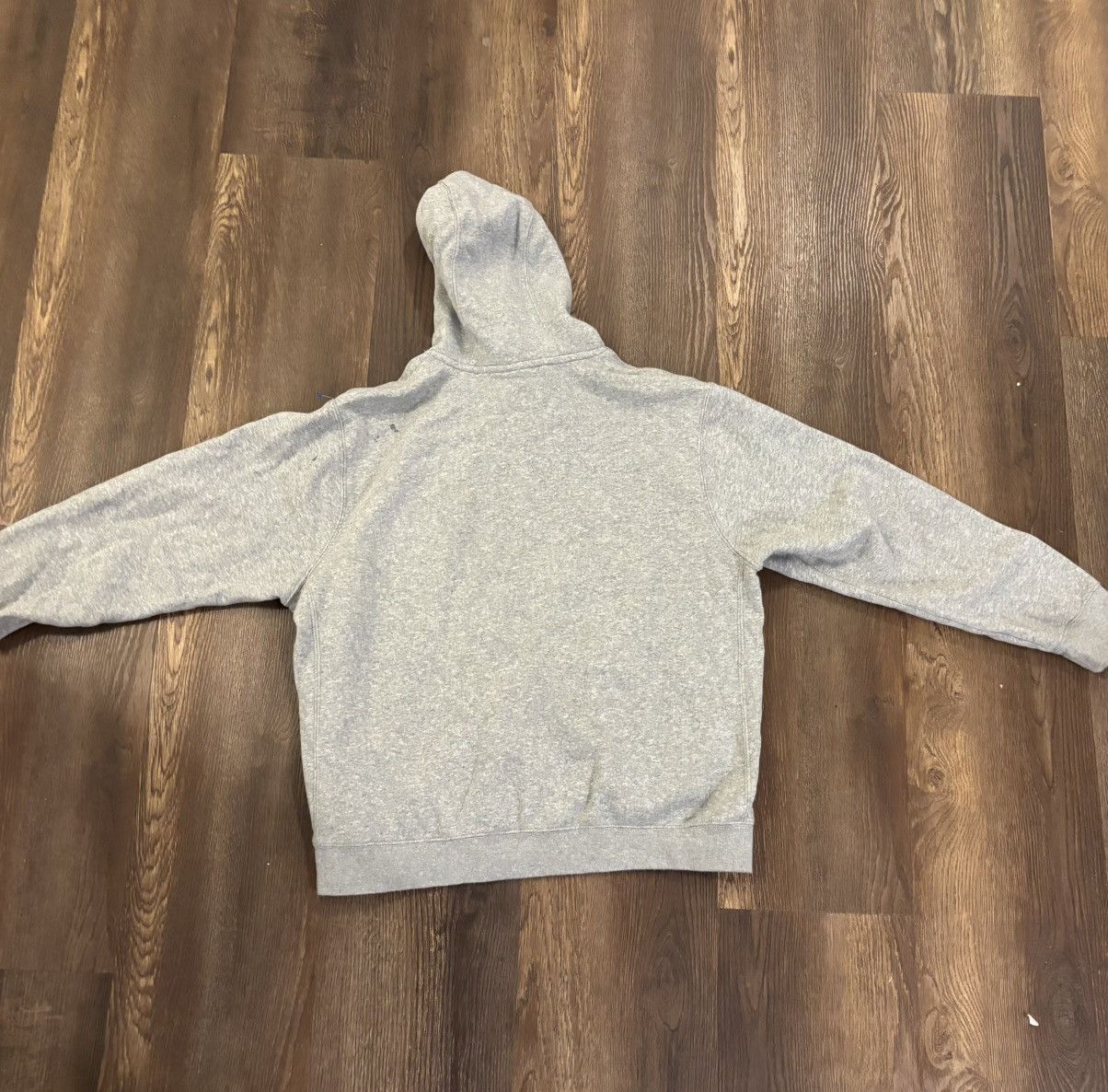 Nike Grey Nike Hoodie Size US L / EU 52-54 / 3 - 2 Thumbnail