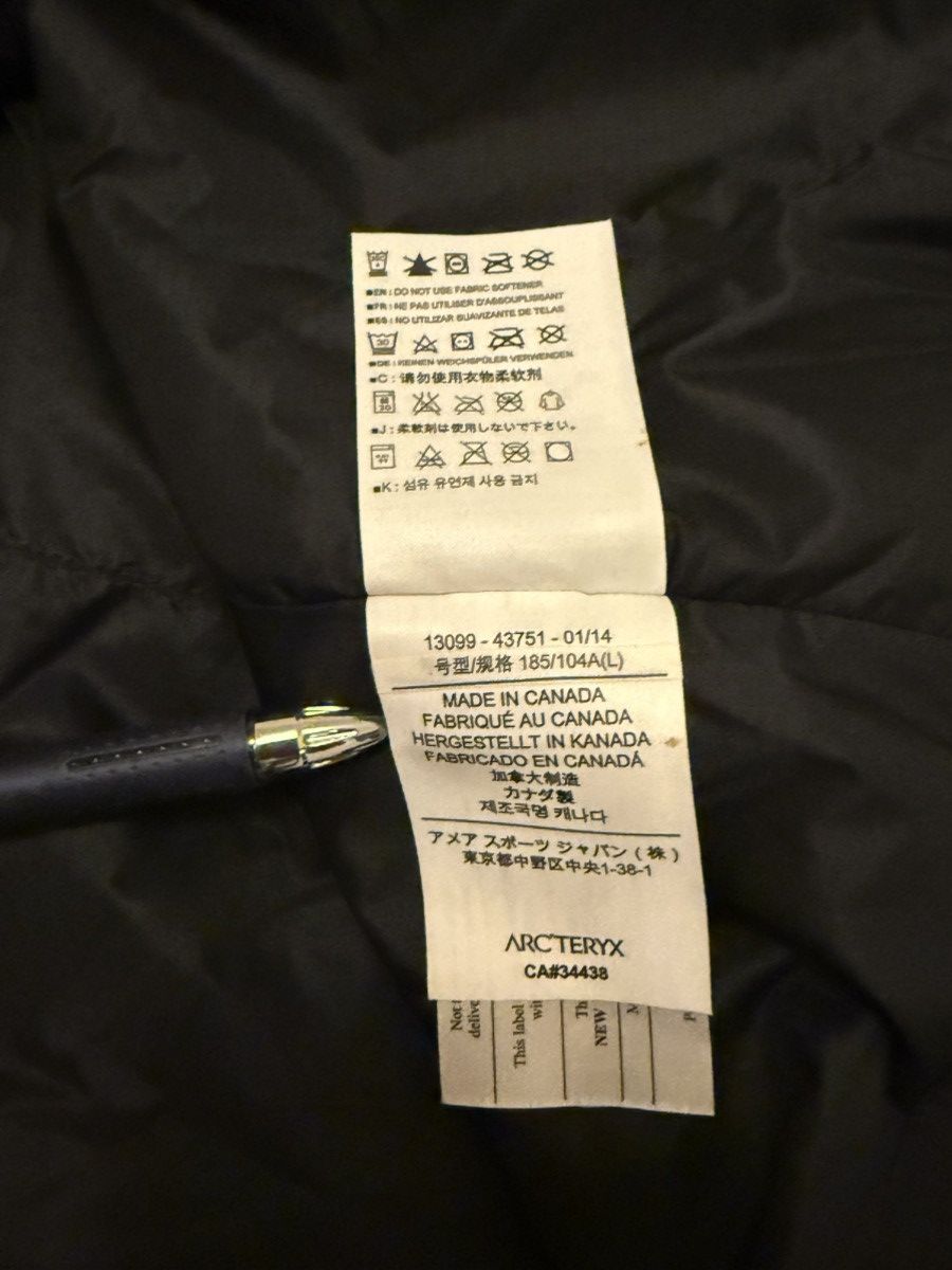 Arc'teryx Arc'teryx Veilance Mionn IS Blazer Black L Insulated Jacket Size US L / EU 52-54 / 3 - 7 Thumbnail