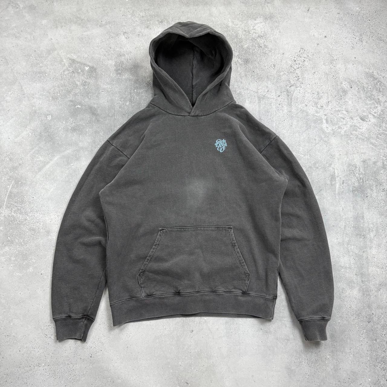 Girls Don't Cry Girls Don’t Cry GDC Logo Hoodie Washed Black Size L Size US L / EU 52-54 / 3 - 2 Thumbnail