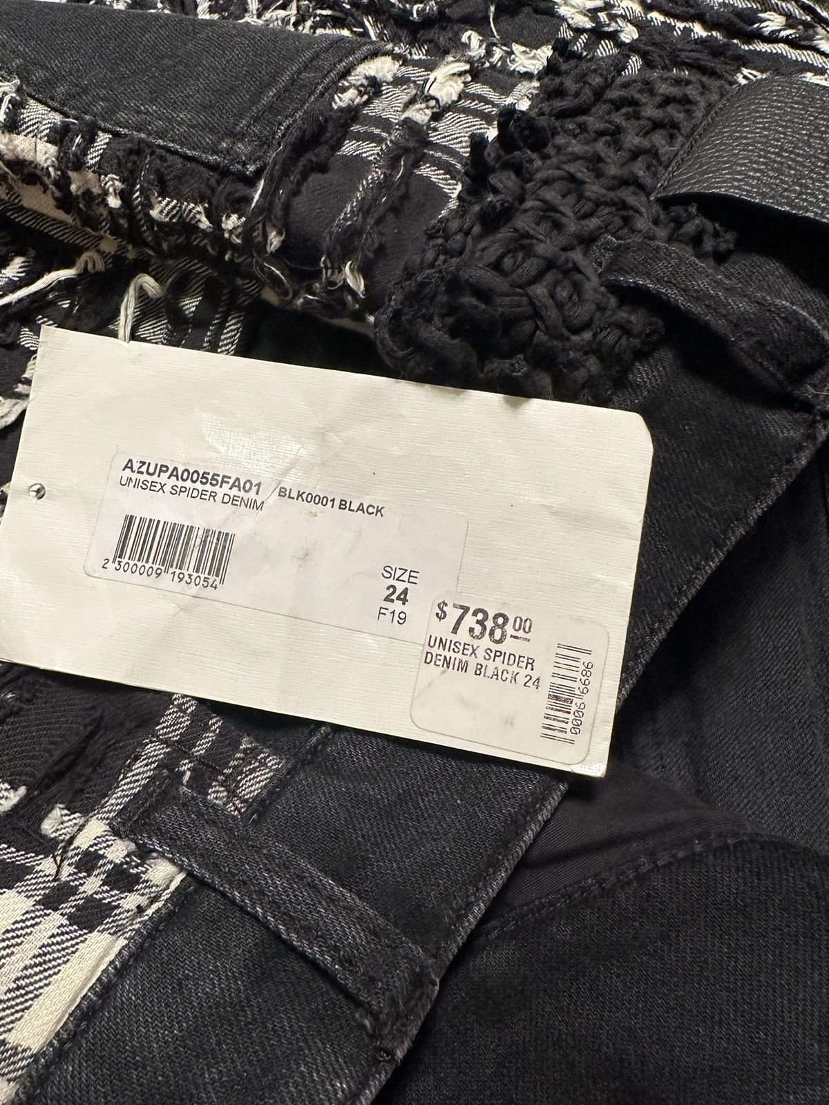 1017 ALYX 9SM × Blackmeans Spider Denim Rare Size US 30 / EU 46 - 6 Thumbnail