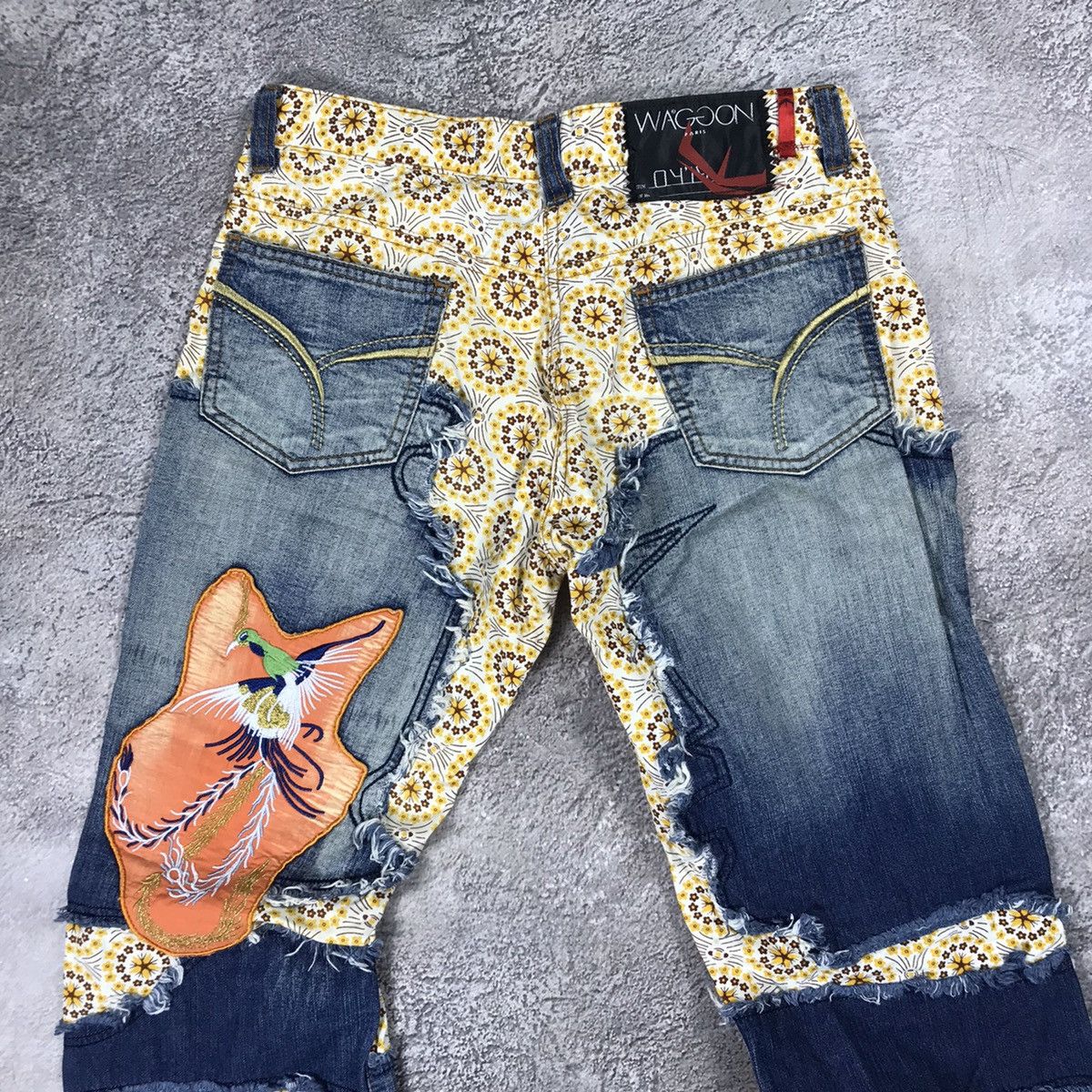 Vintage Vintage 90s Distressed Baggy Jeans Skate Grunge Faded 28 Size 28" / US 6 / IT 42 - 7 Thumbnail