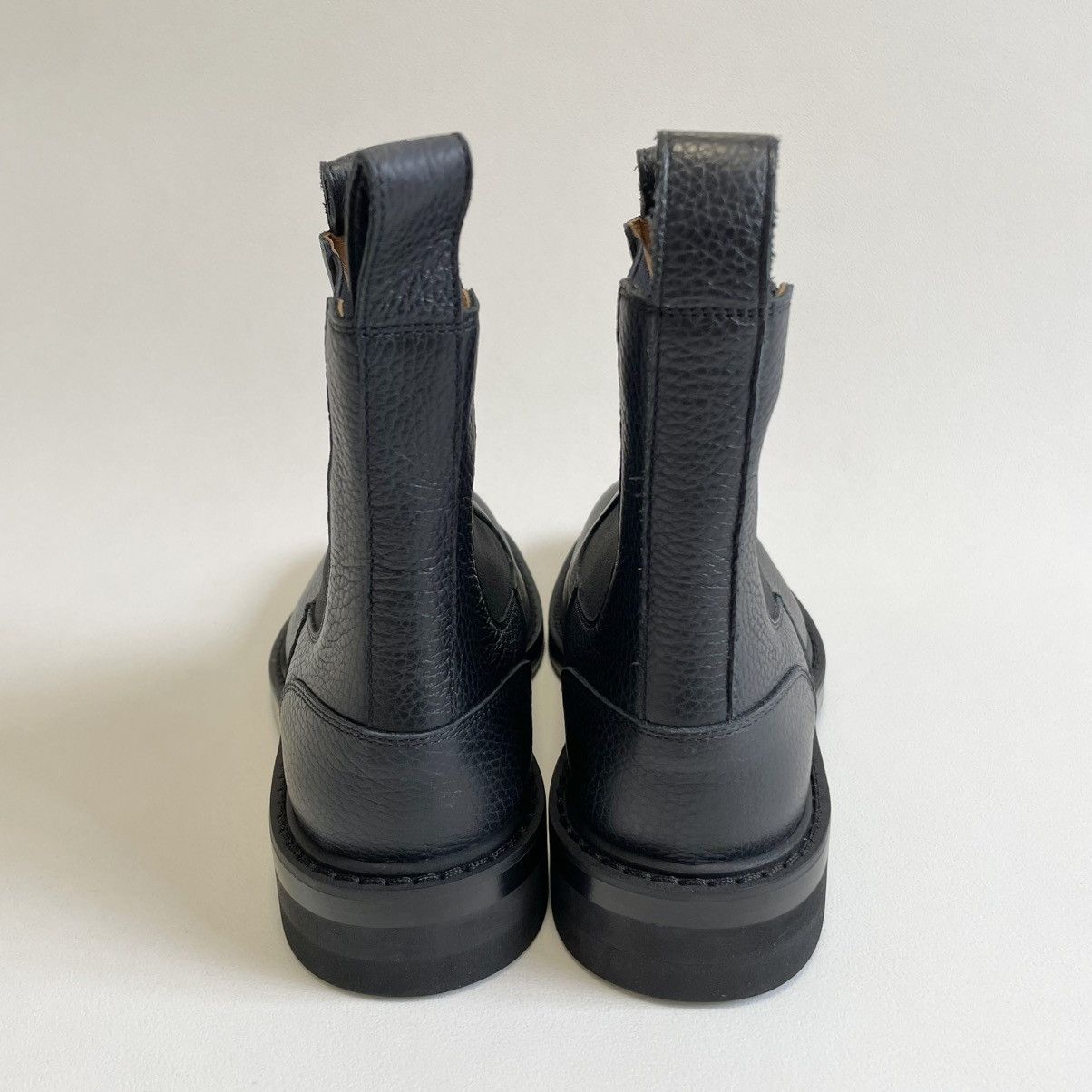 Dries Van Noten Black Tumbled Leather Boots Size US 9 / EU 42 - 15 Thumbnail