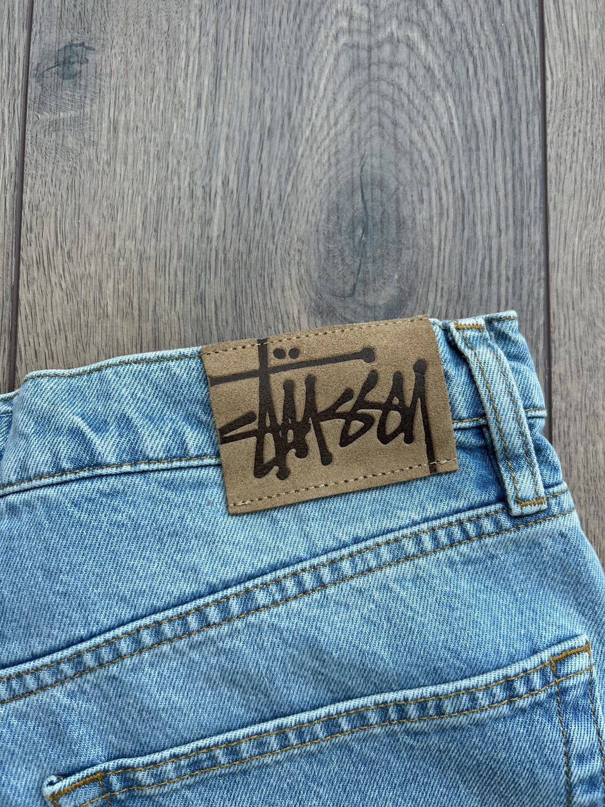 Stussy Stussy Denim Big Ol Short Washed Blue 32 Size US 32 / EU 48 - 5 Thumbnail