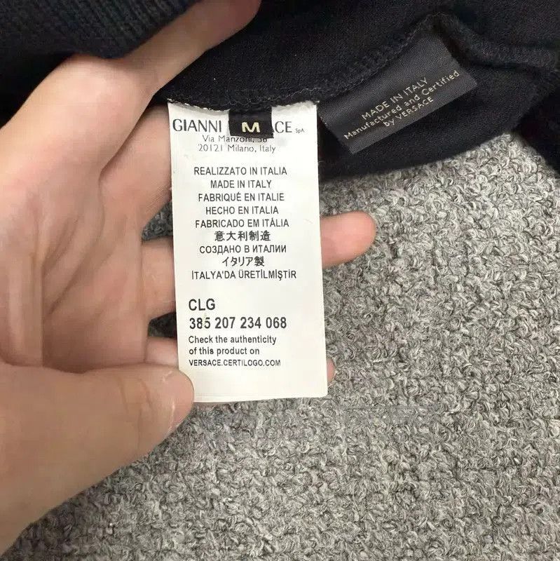 Versace Versace Stylish Black Men's Hoodie . Size US M / EU 48-50 / 2 - 4 Thumbnail