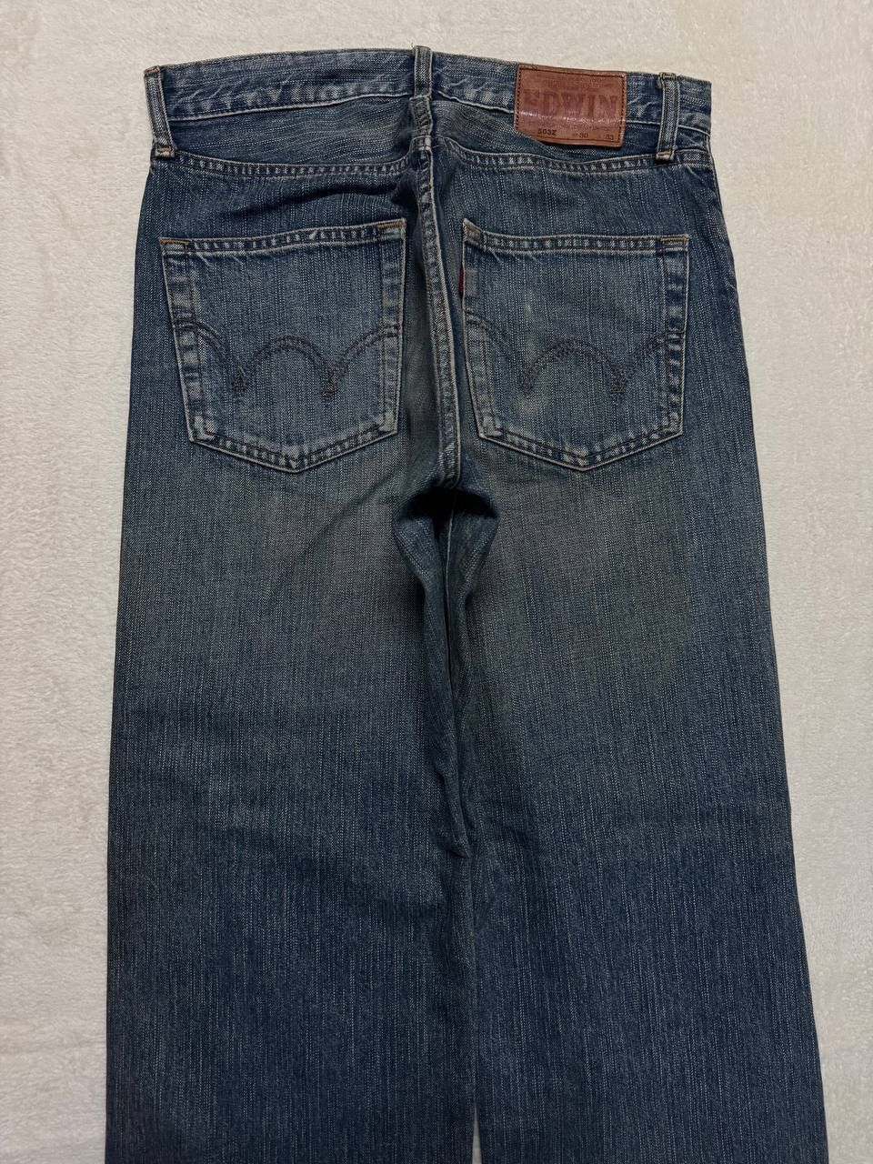 Edwin LOOSE Edwin 503 Rebel Insane Rusty Mudwash Distressed Jeans Size US 29 - 14 Thumbnail